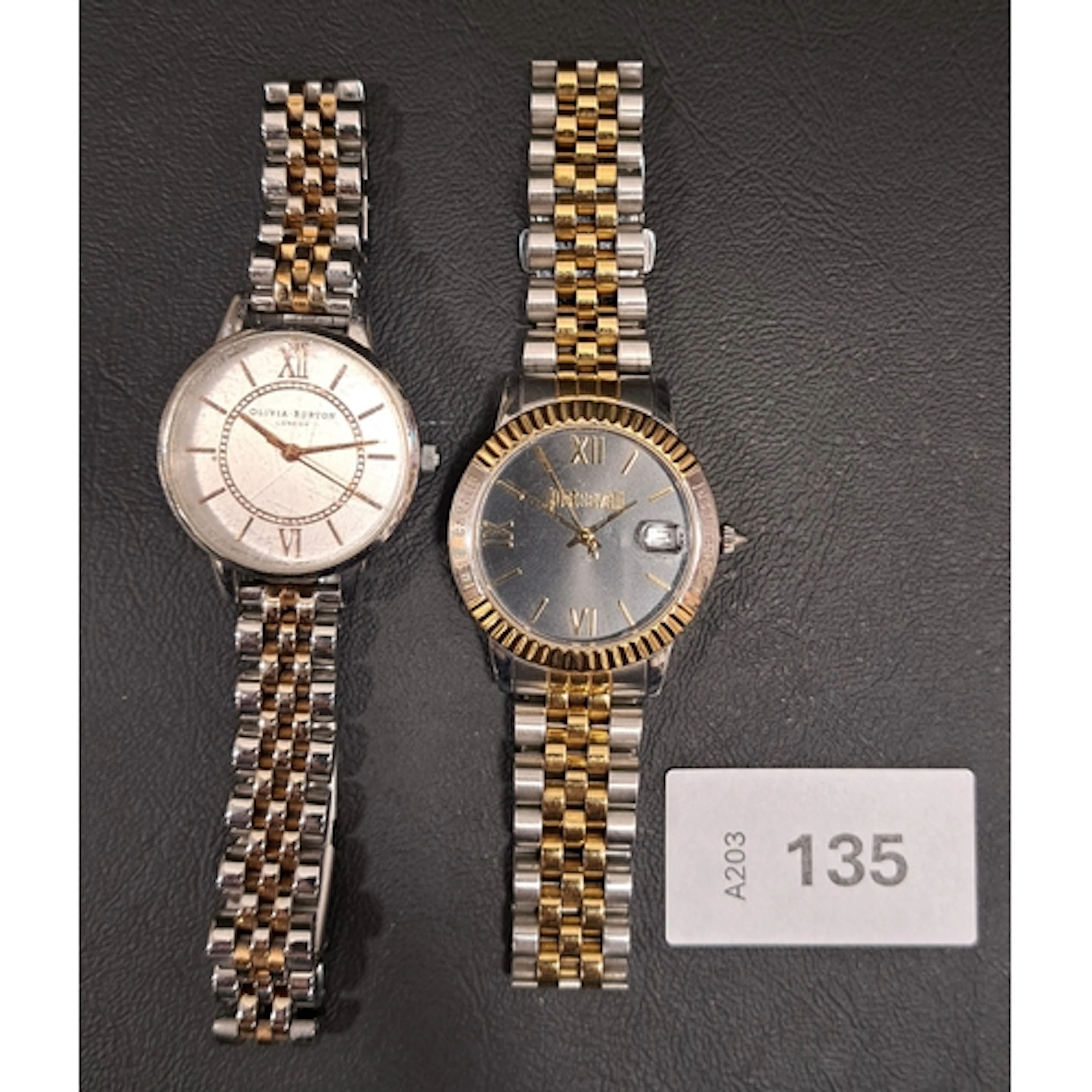 TWO FASHION WRISTWATCHES comprising Oliva Burton, and Just C...