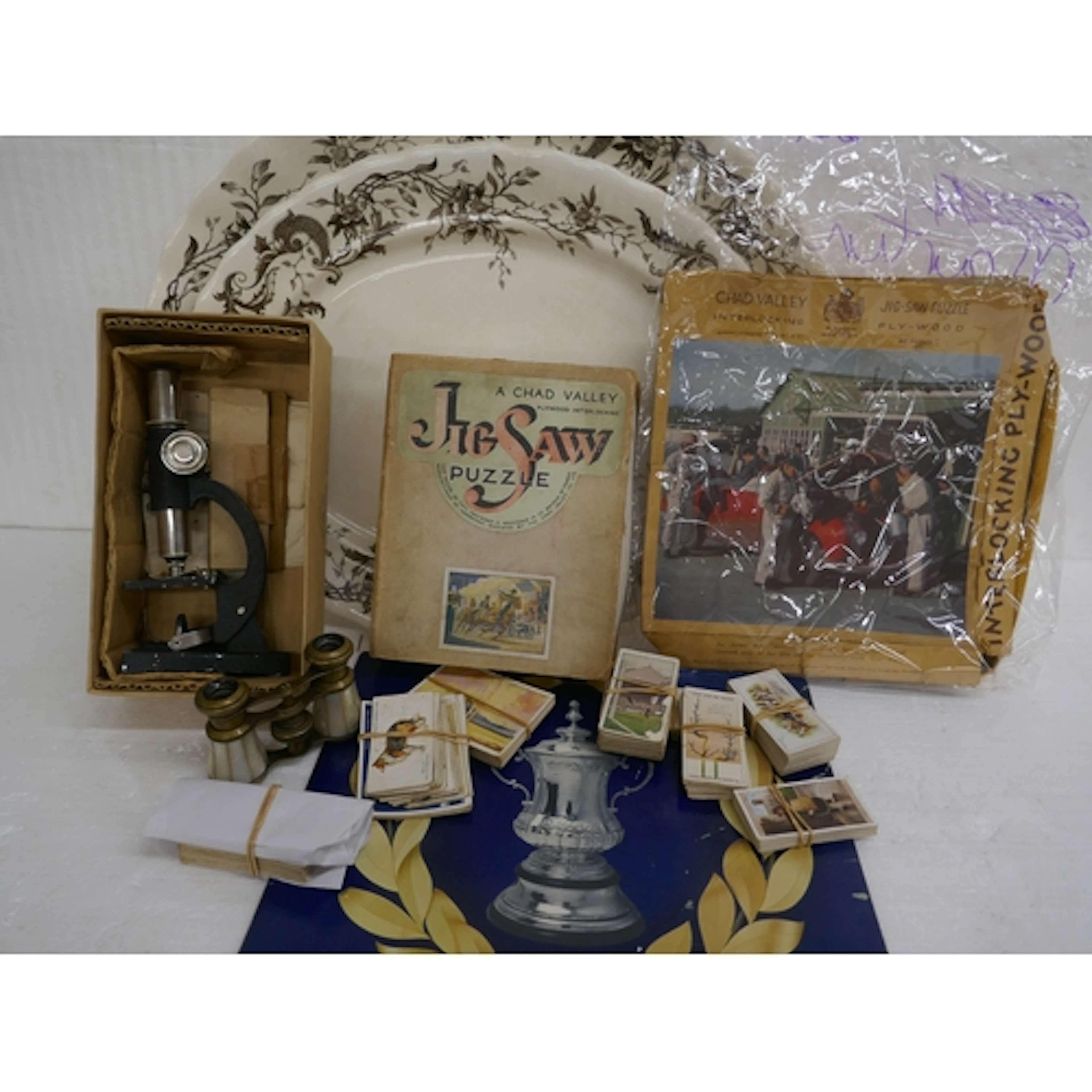 Assorted items to include a signalling equipment students mi...