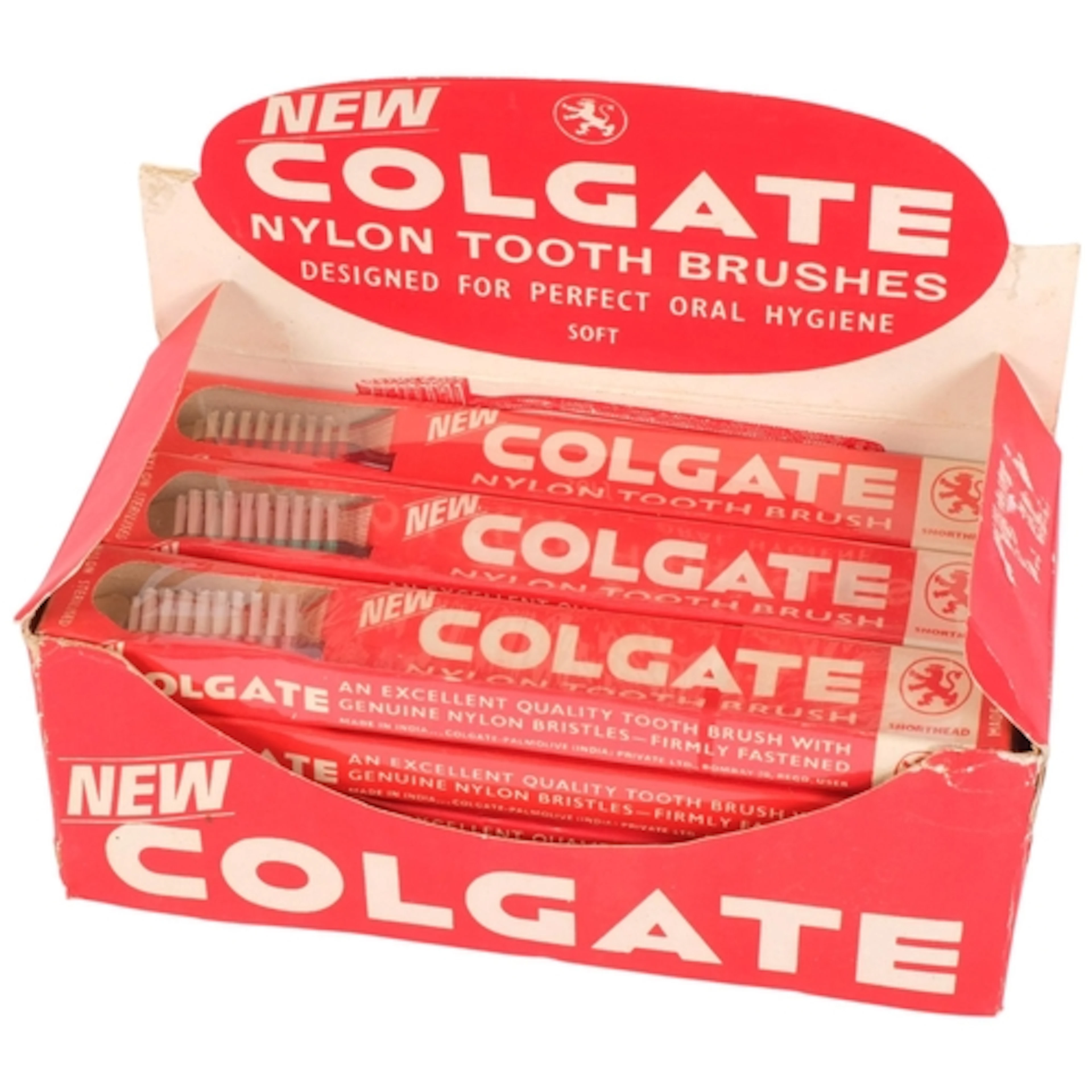 A Vintage original boxed collection of new Colegate nylon to...