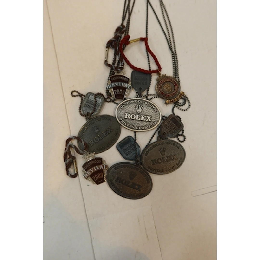 Various Goodwood badges