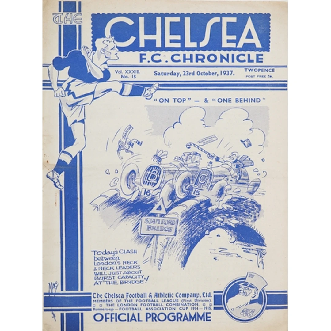 Chelsea F.C. Chronicle official football programme - On Top ...