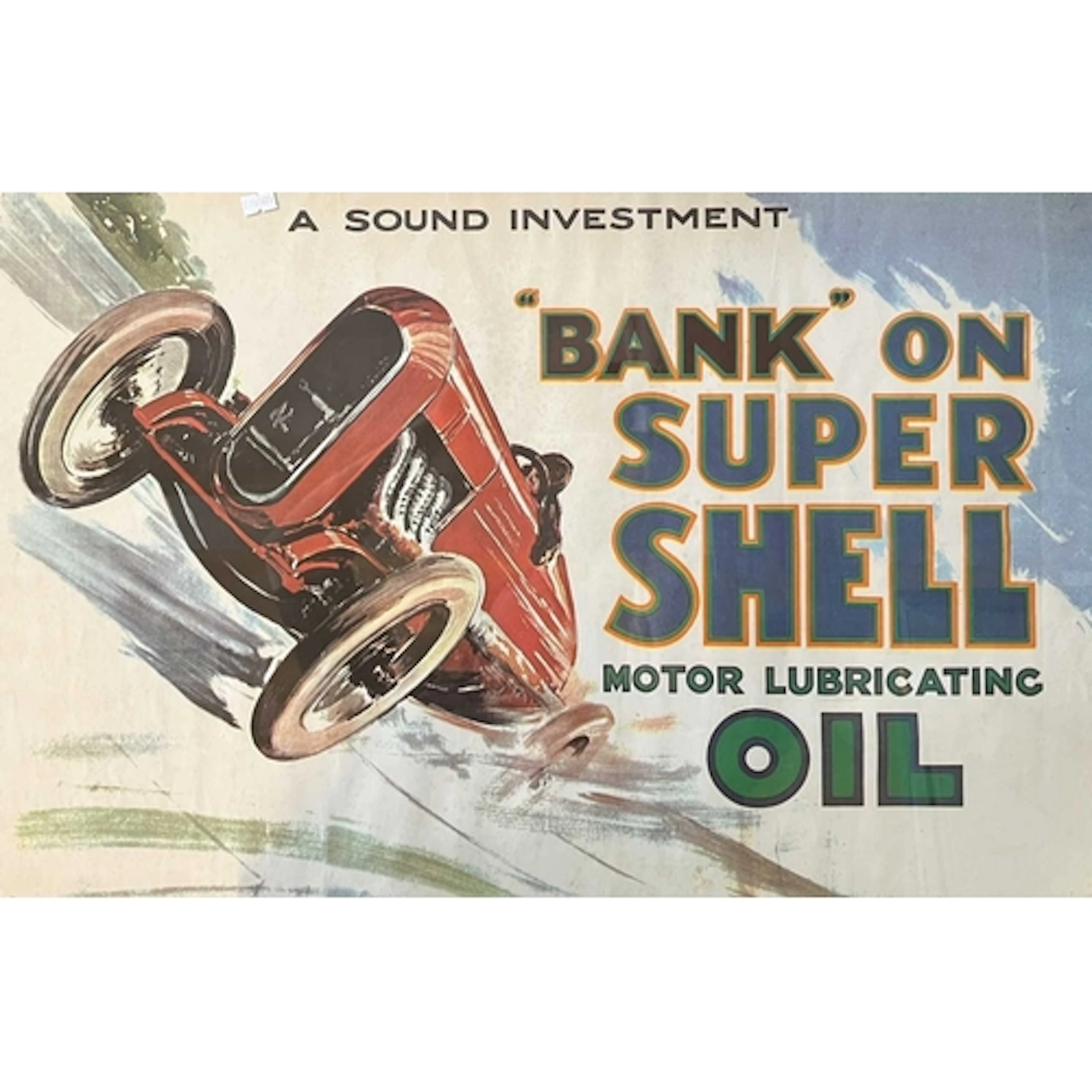 Automobilia - a vintage 20th century circa 1960s reproductio...