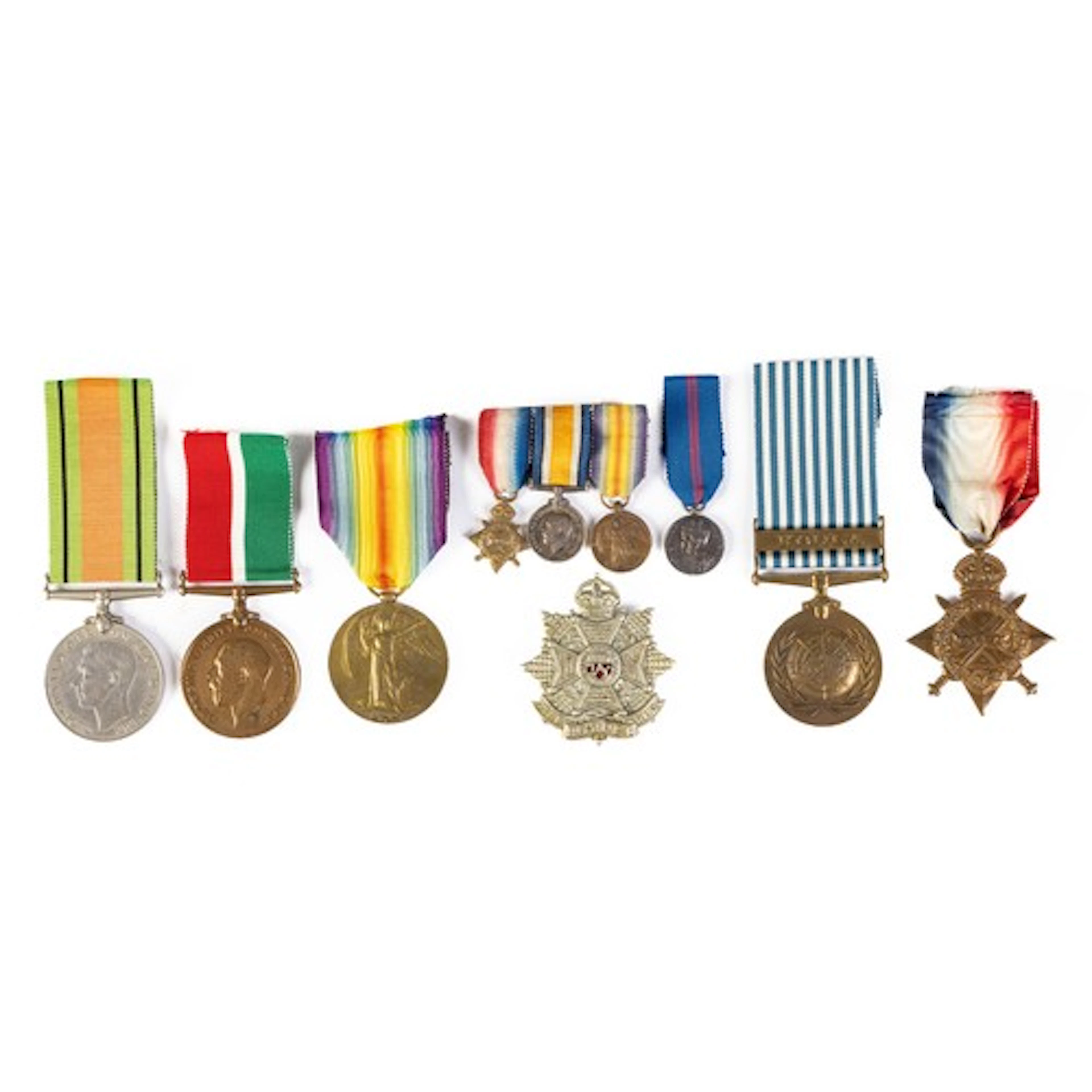 Great Britain medal range with: 1. 1914-15 Star to 29941 Dvr...