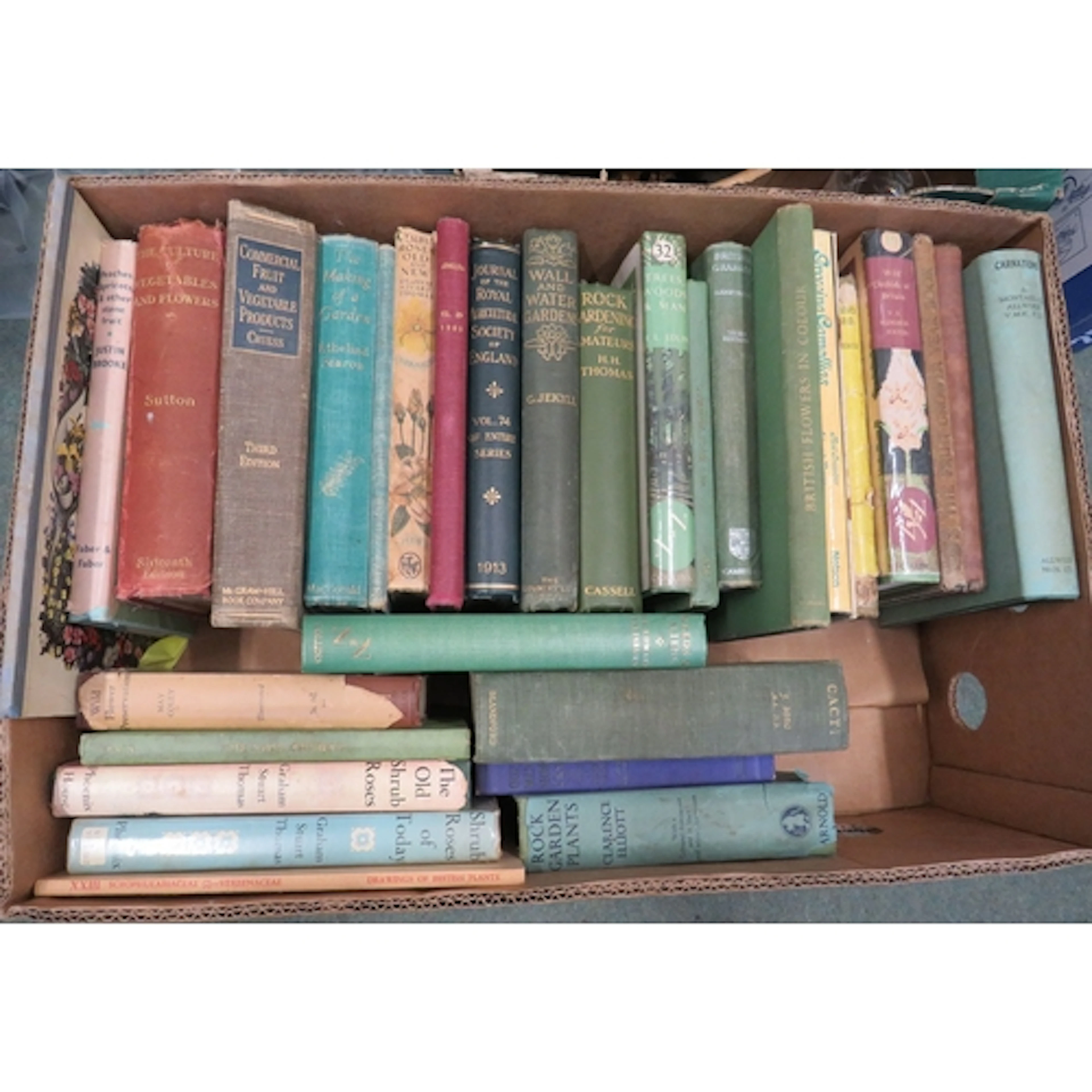 Books: The Culture of Vegetables & Flowers, Commercial Fruit...
