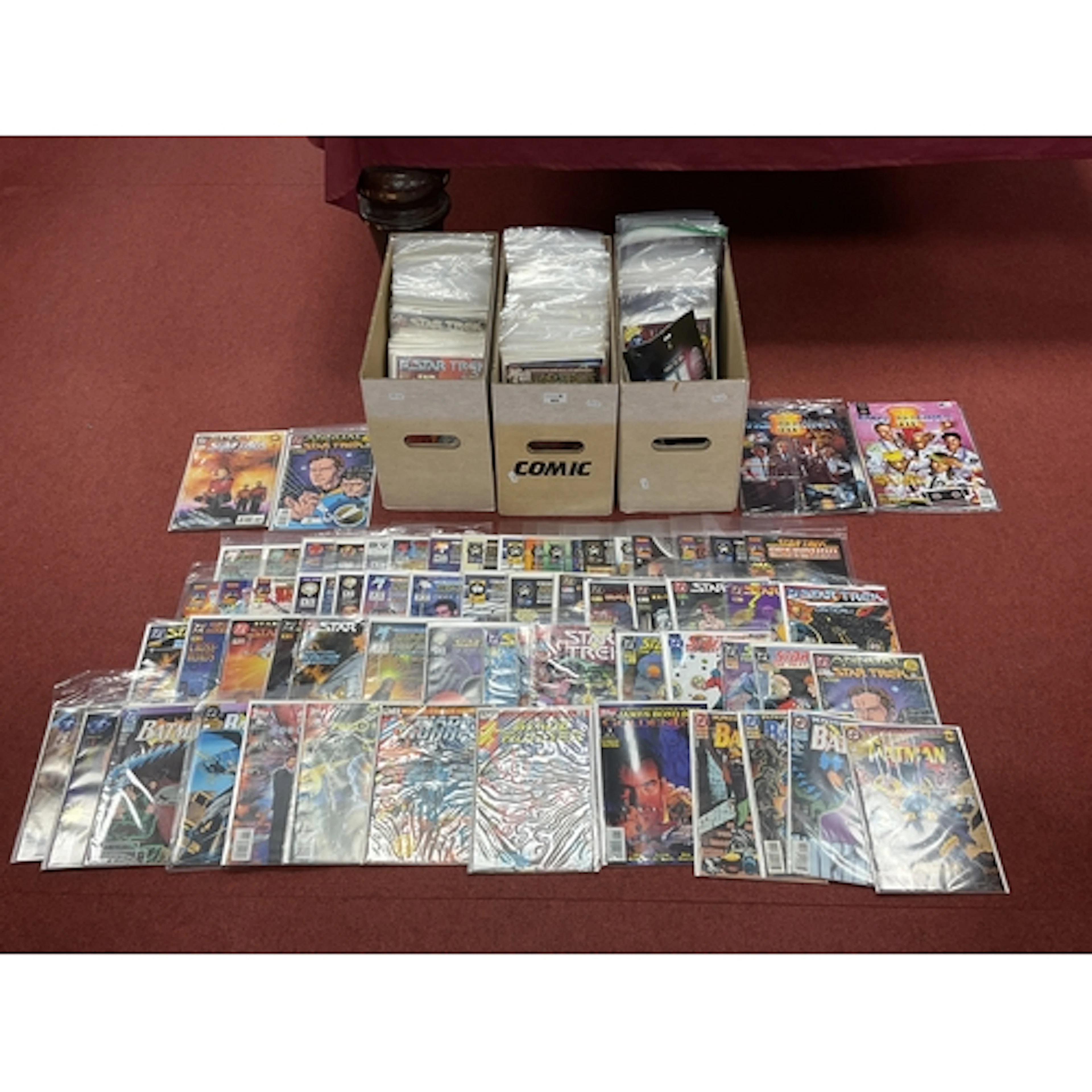 Approximately Three Hundred and Forty Mostly Modern Age Comi...