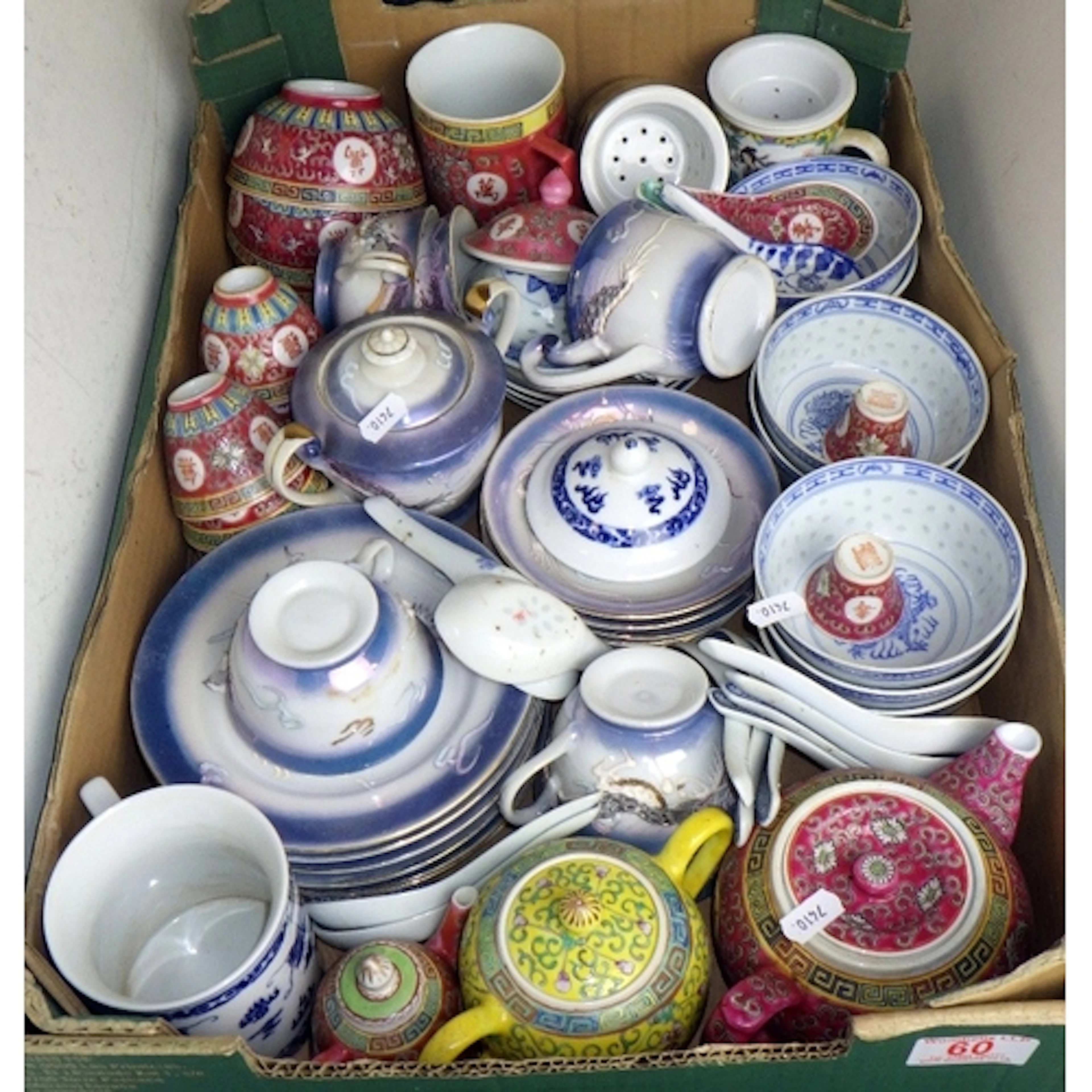 A qty of Oriental ceramics