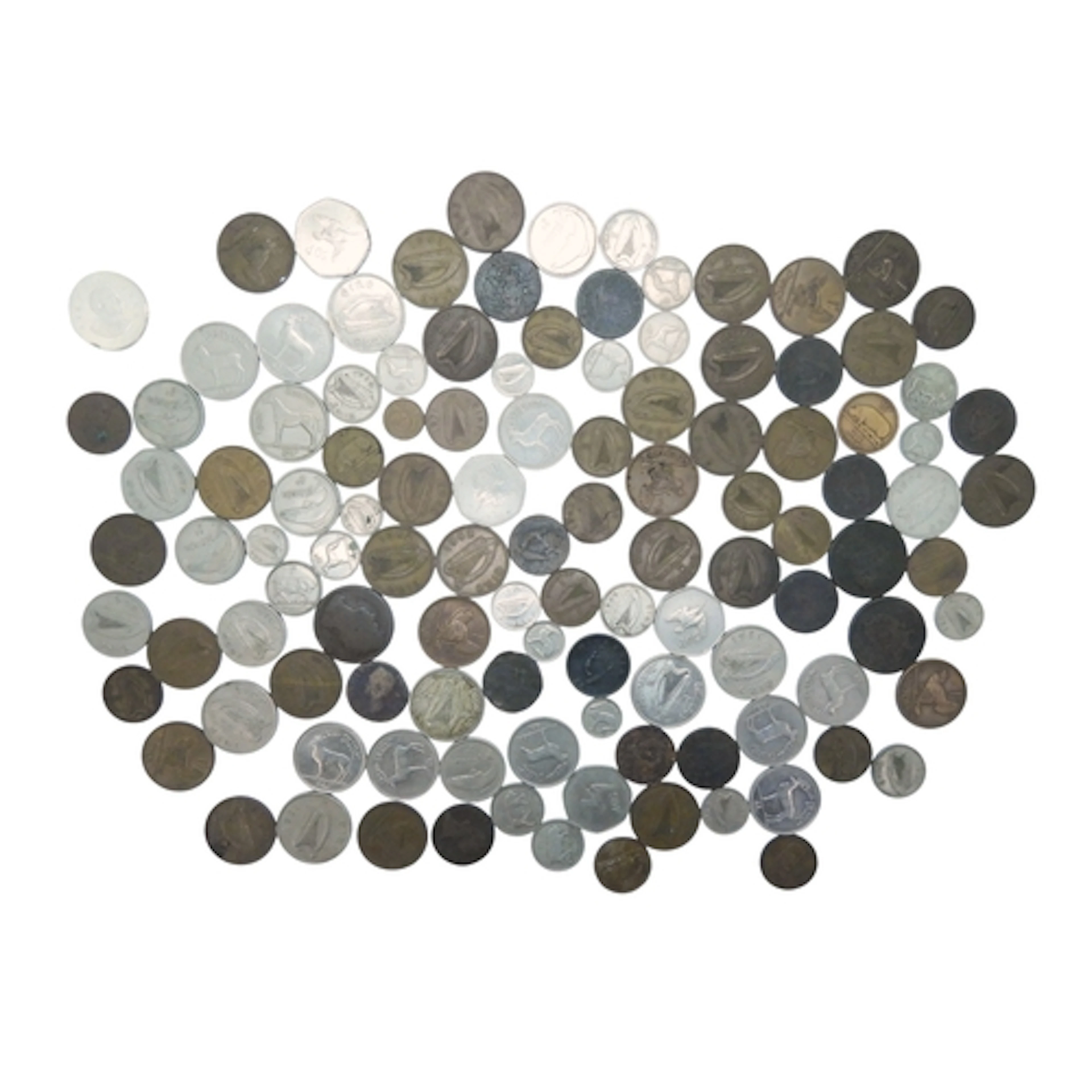 Irish Republic (1937-date) coins to include a silver 1...