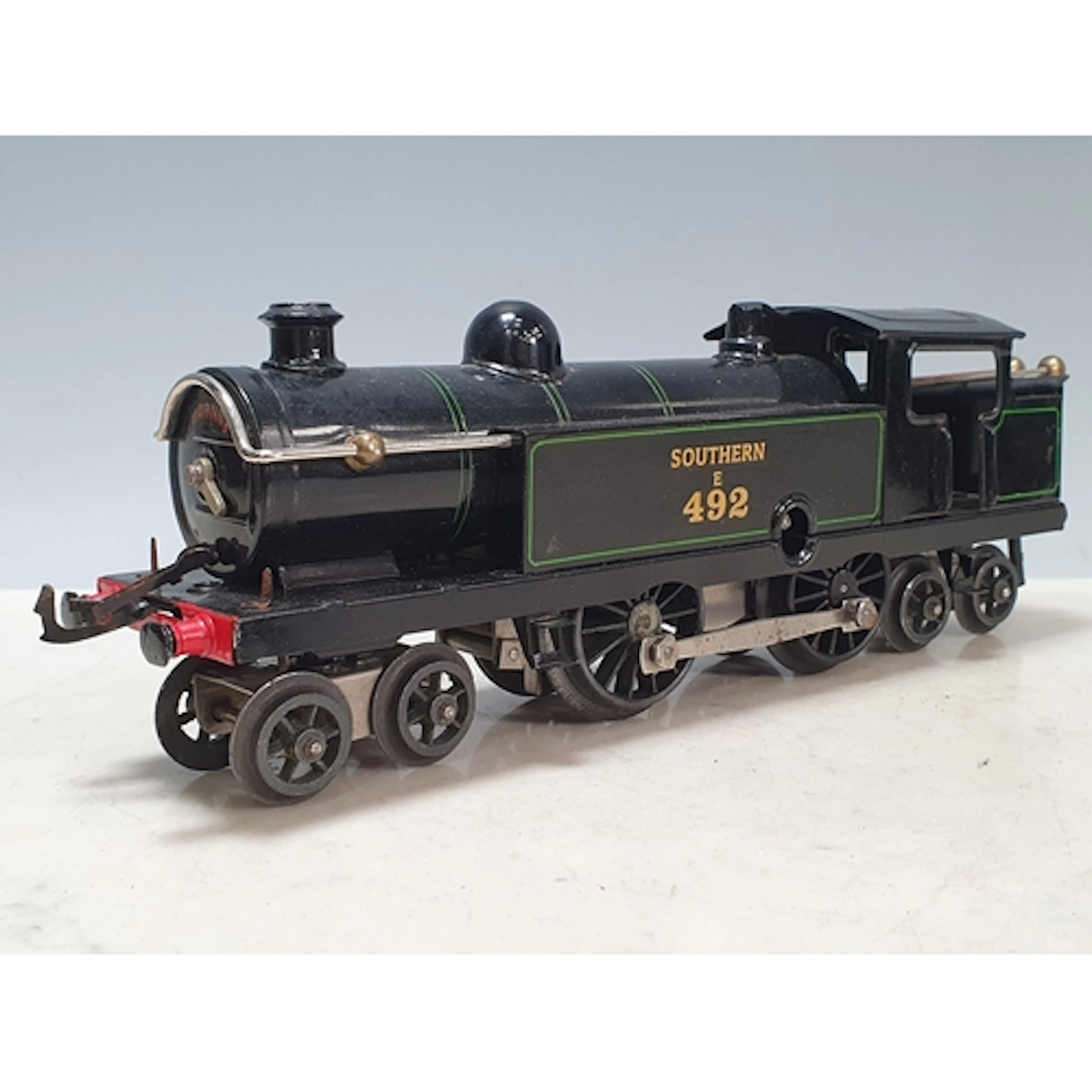 An unboxed Hornby 0 gauge No.2 4-4-4T Locomotive repainted t...
