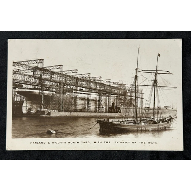 R.M.S. Titanic: R.M.S. Titanic: Real photo postcard on the ...