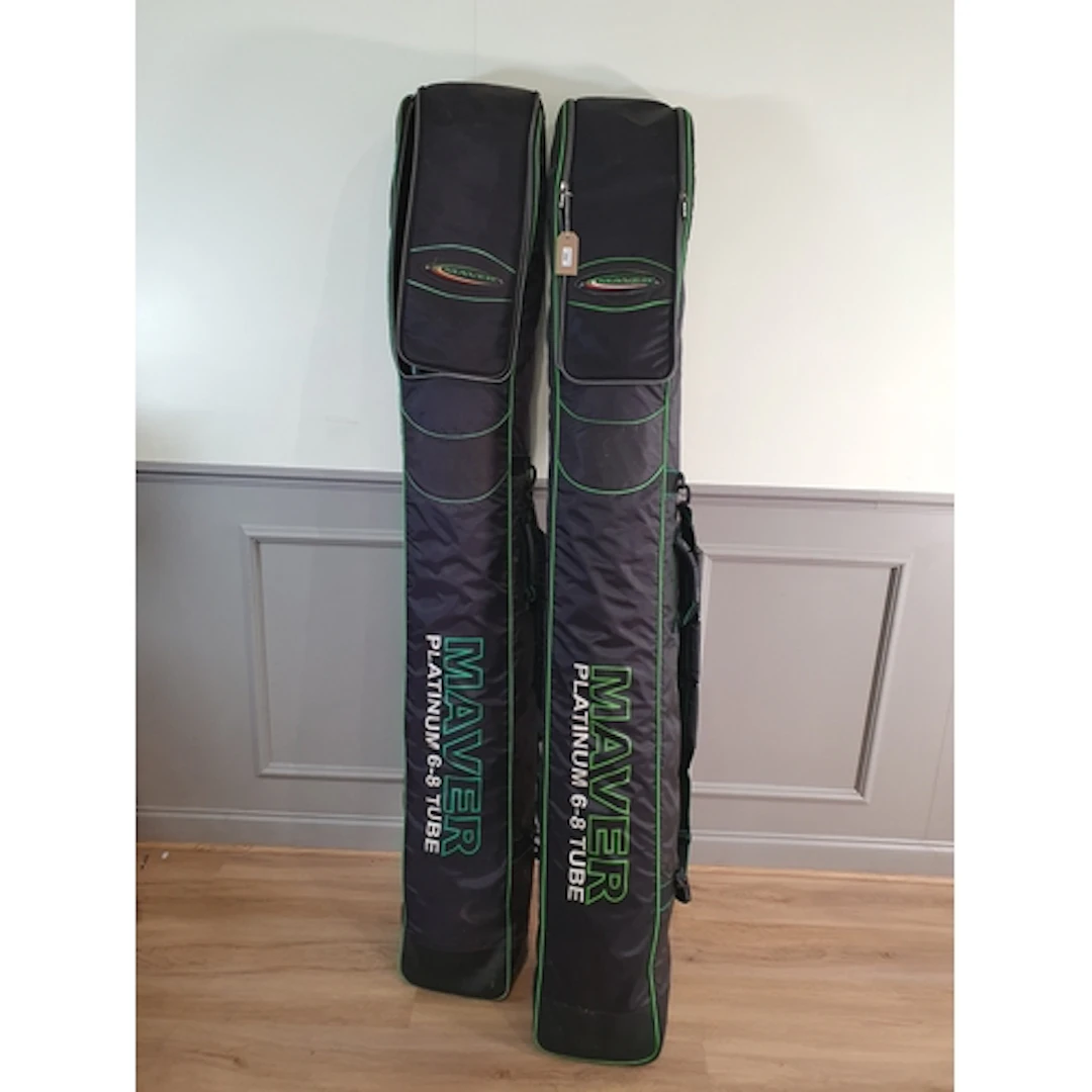 Two Maver Platinum 6-8 Tube Carryalls both containing a numb...