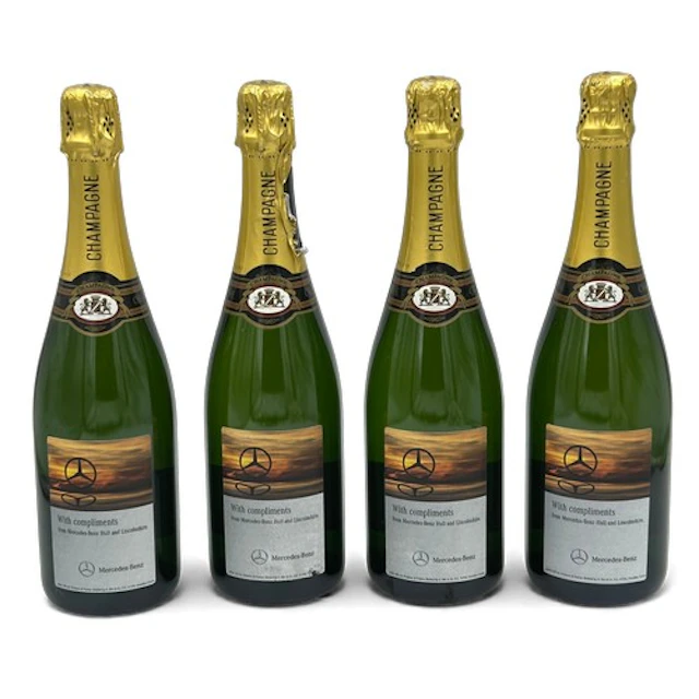 Four bottles Charles Verey Cuvee de Reserve Champagne 'With ...