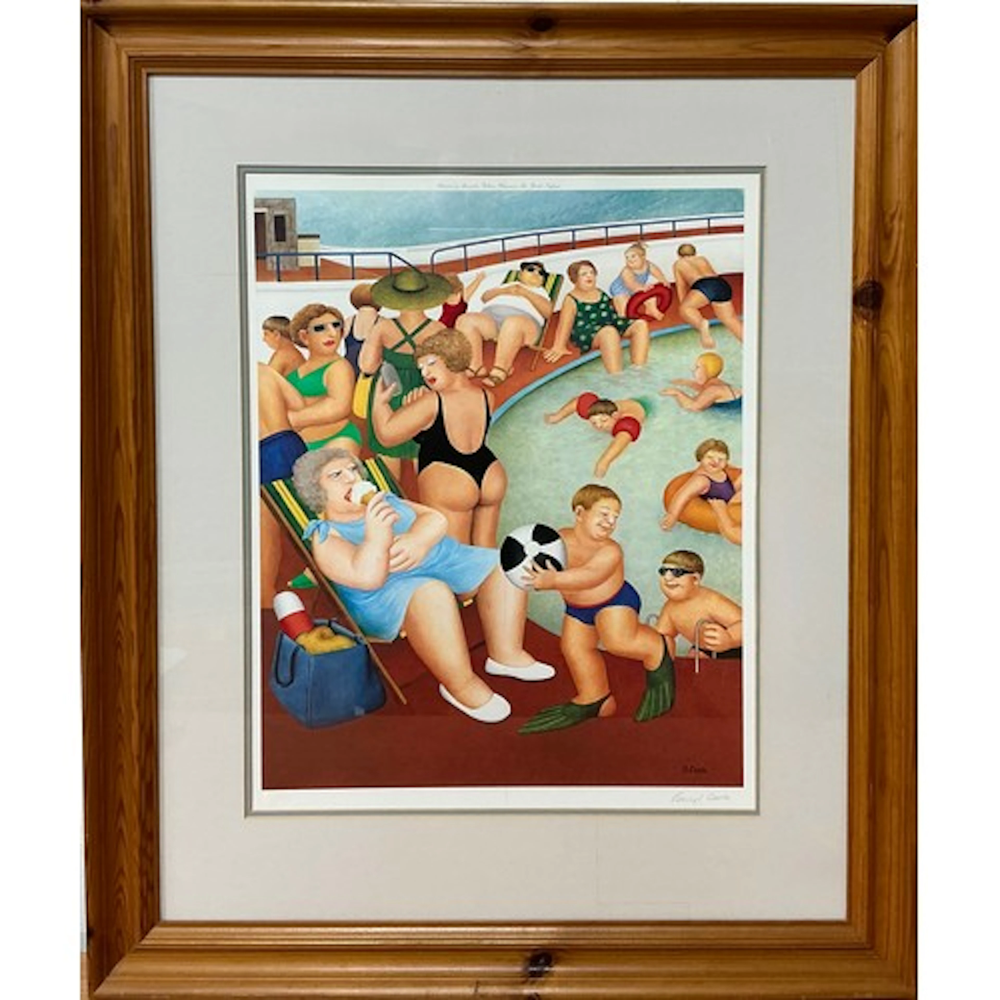 Beryl Cook (British, 1926-2008), by and after The Bathing Po...