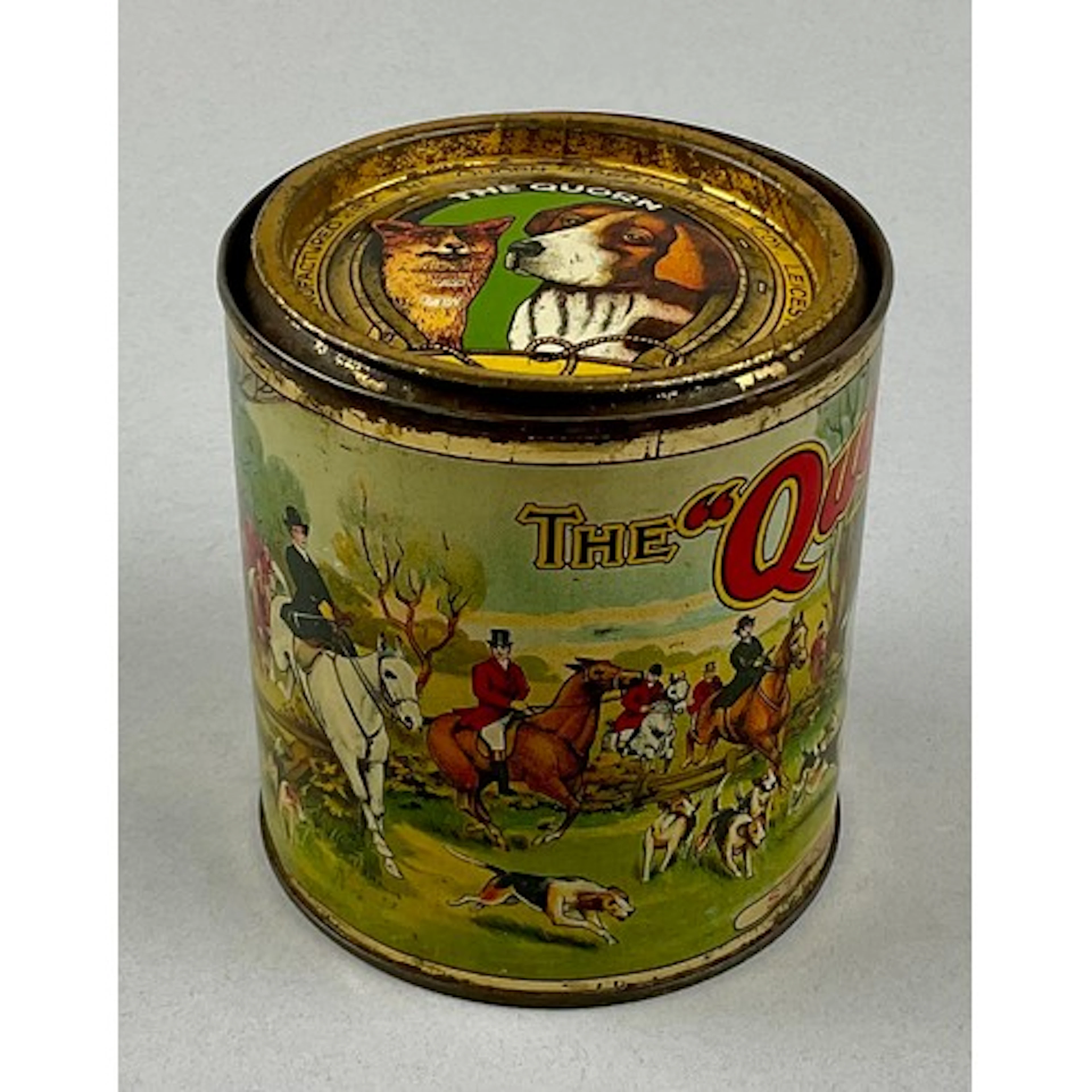 Advertising Tins - an early 20th century cylindrical tin, Th...