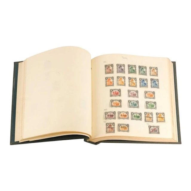 "Devon" Stamp Album with mainly British Commonwealth Collect...