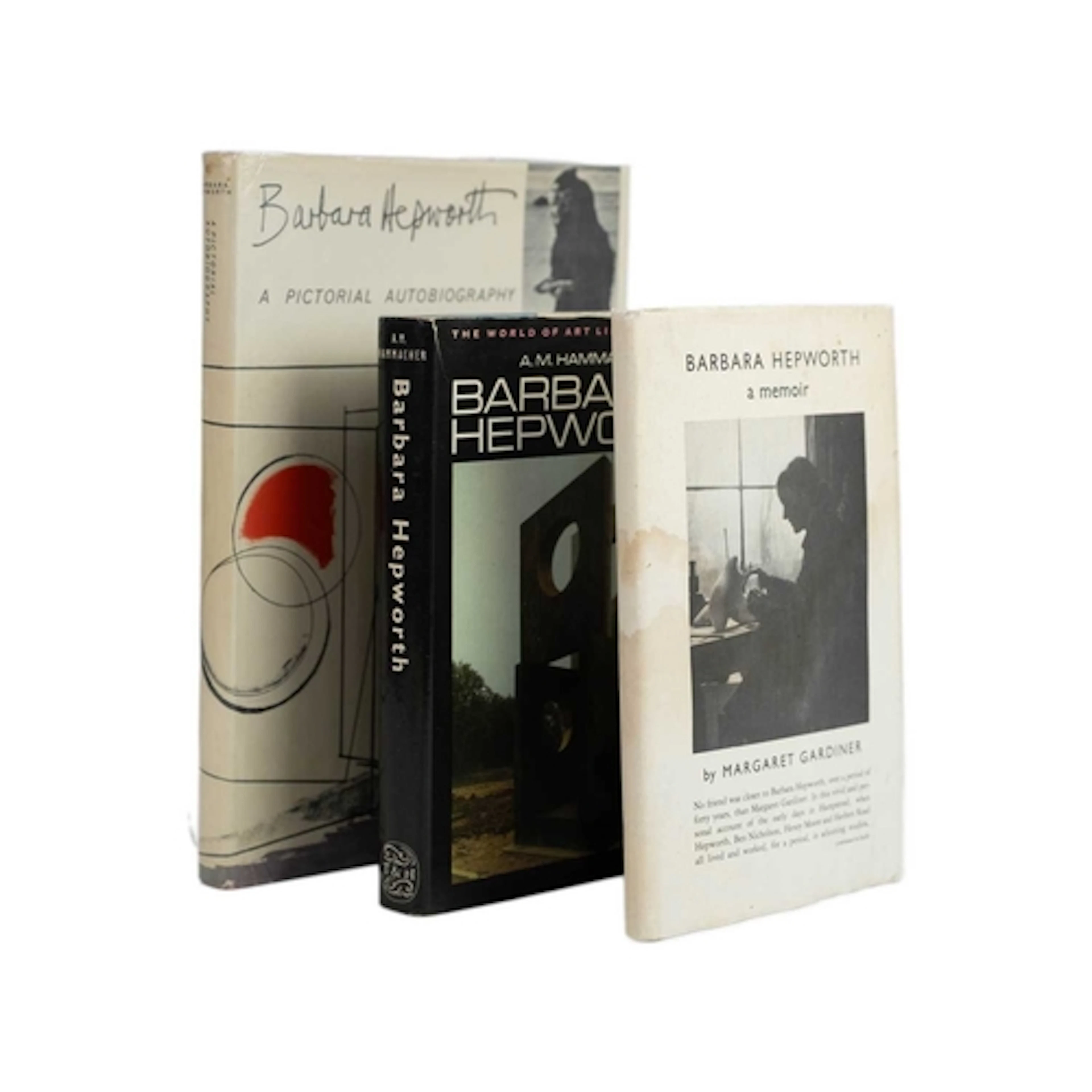 (Barbara Hepworth) Three works Hard back, clipped dj, first ...