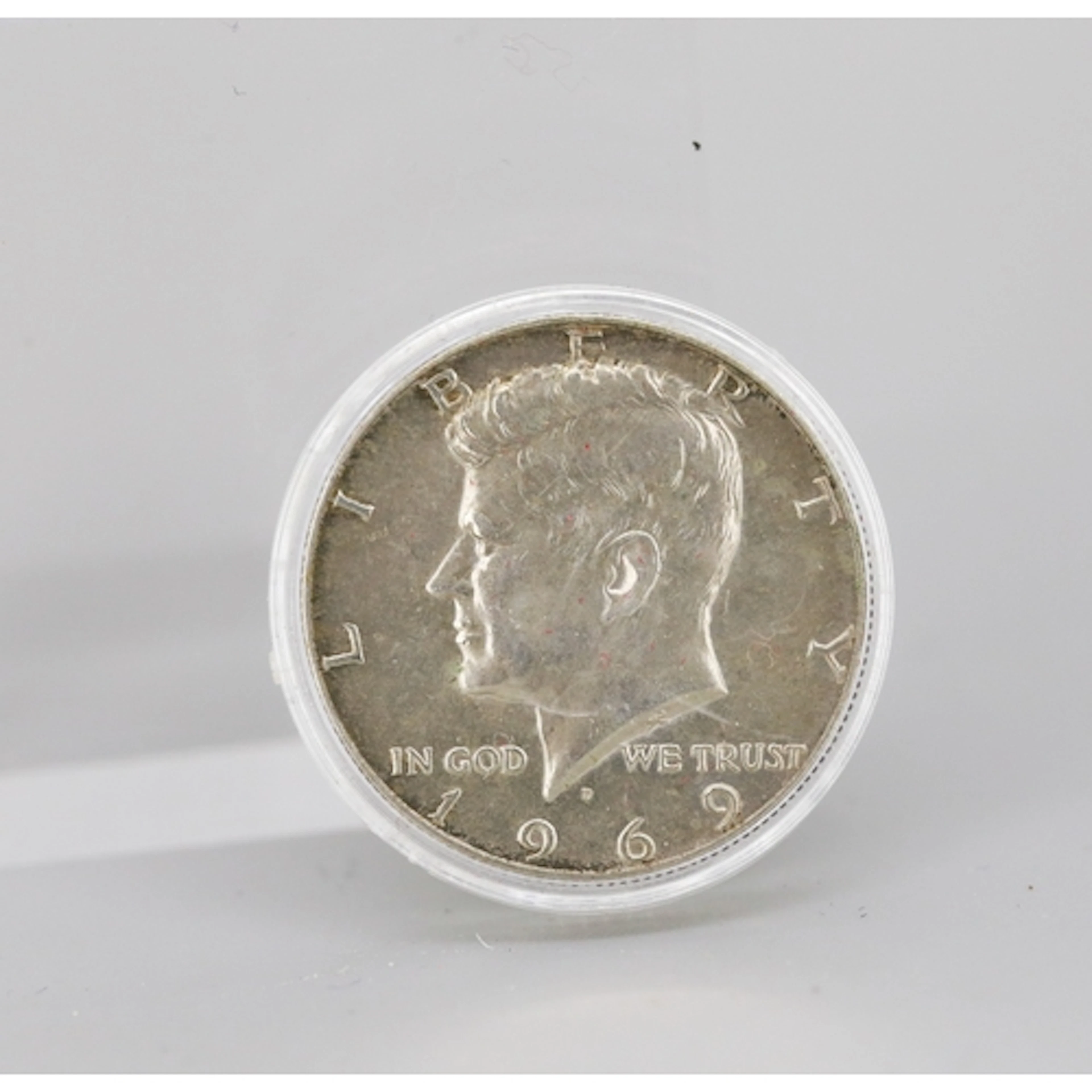 Silver United States of America Kennedy Half Dollar Coin 196...