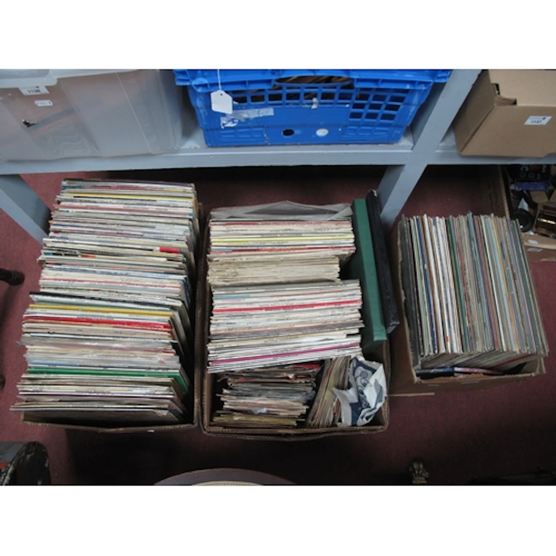 L.P Records - classical, easy listening, a few singles:- Thr...