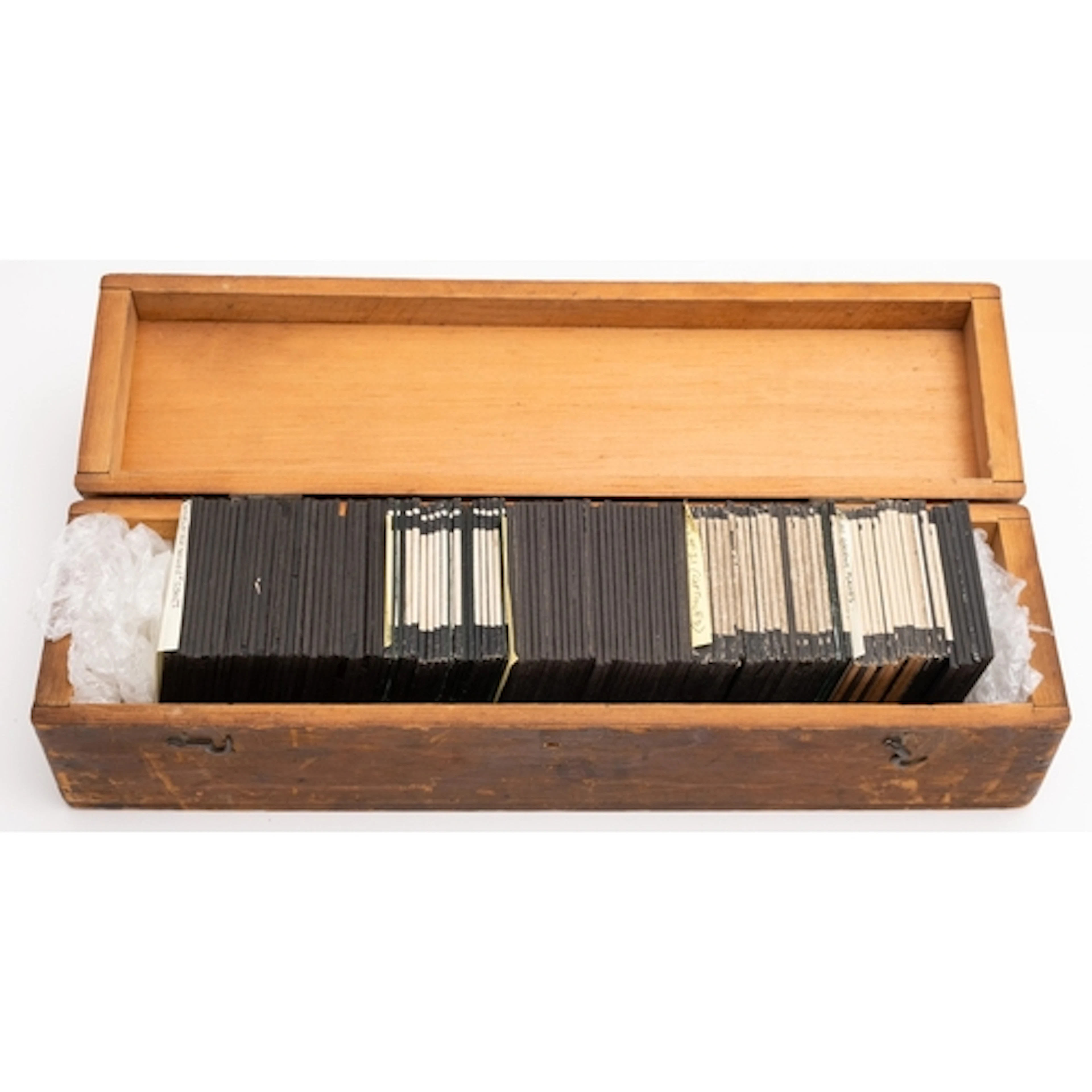 A collection of early 20th Century glass negatives relating ...
