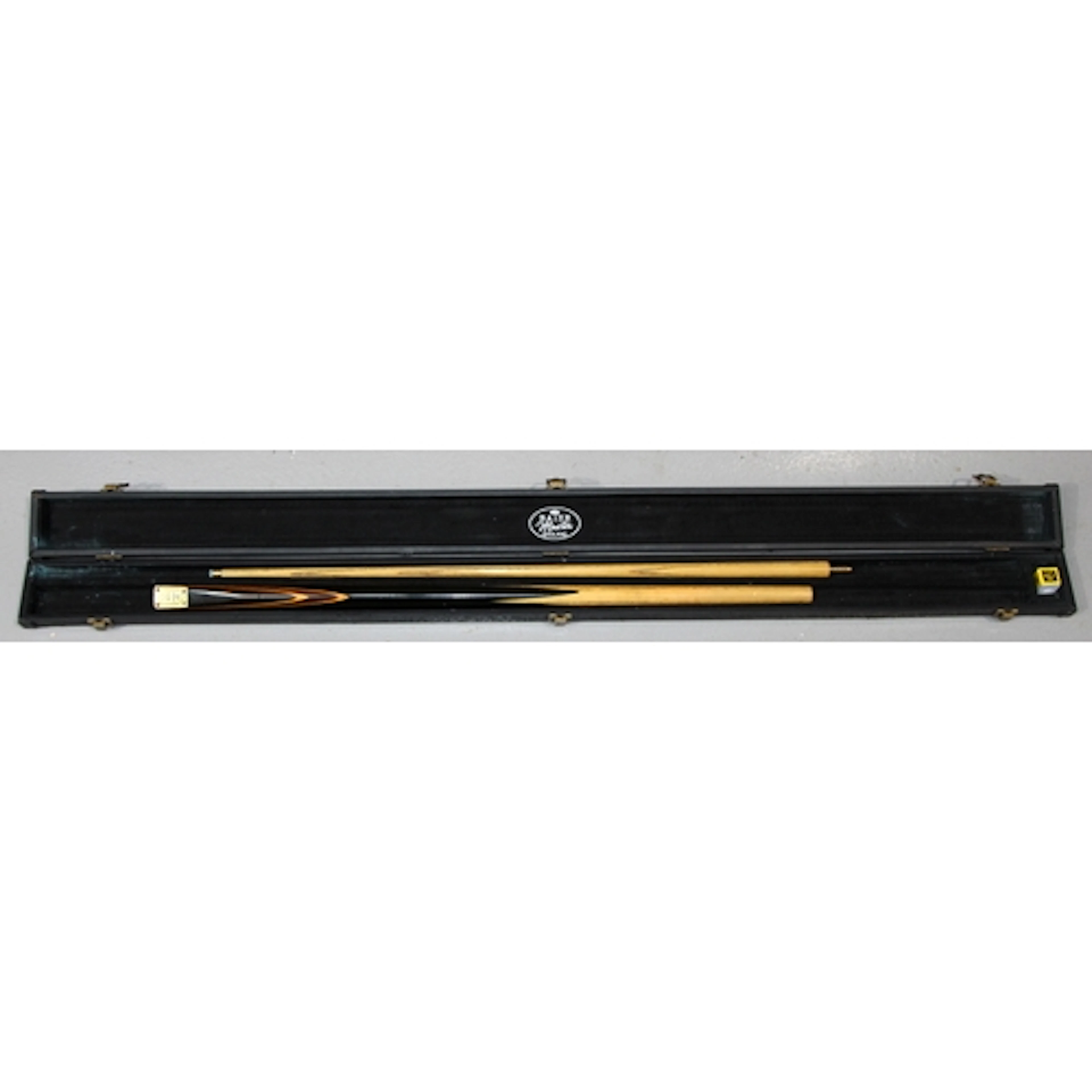Vintage Snooker Accessories: Lewis & Wilson hand spliced 2 p...