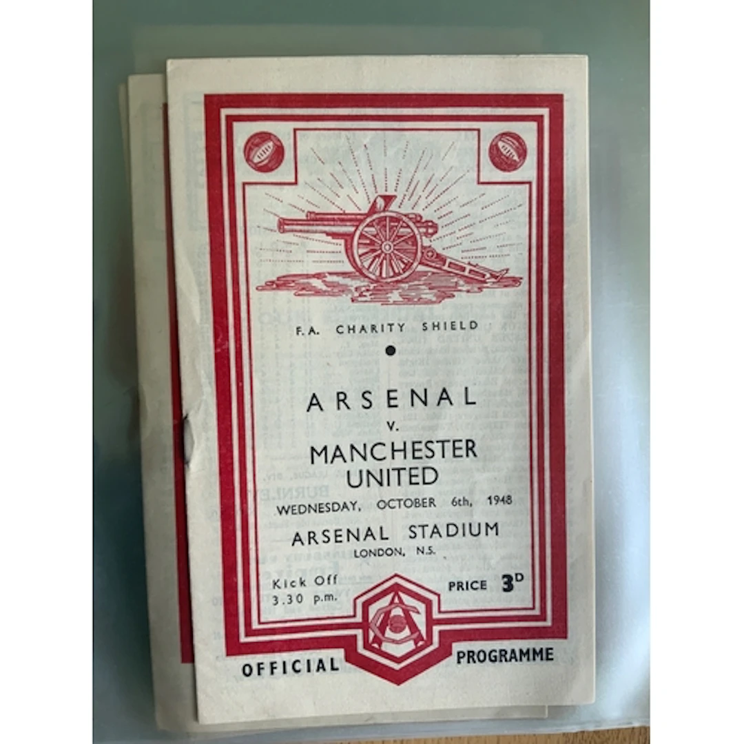 1948 - 1949 Arsenal Home Football Programmes: All 21 league ...