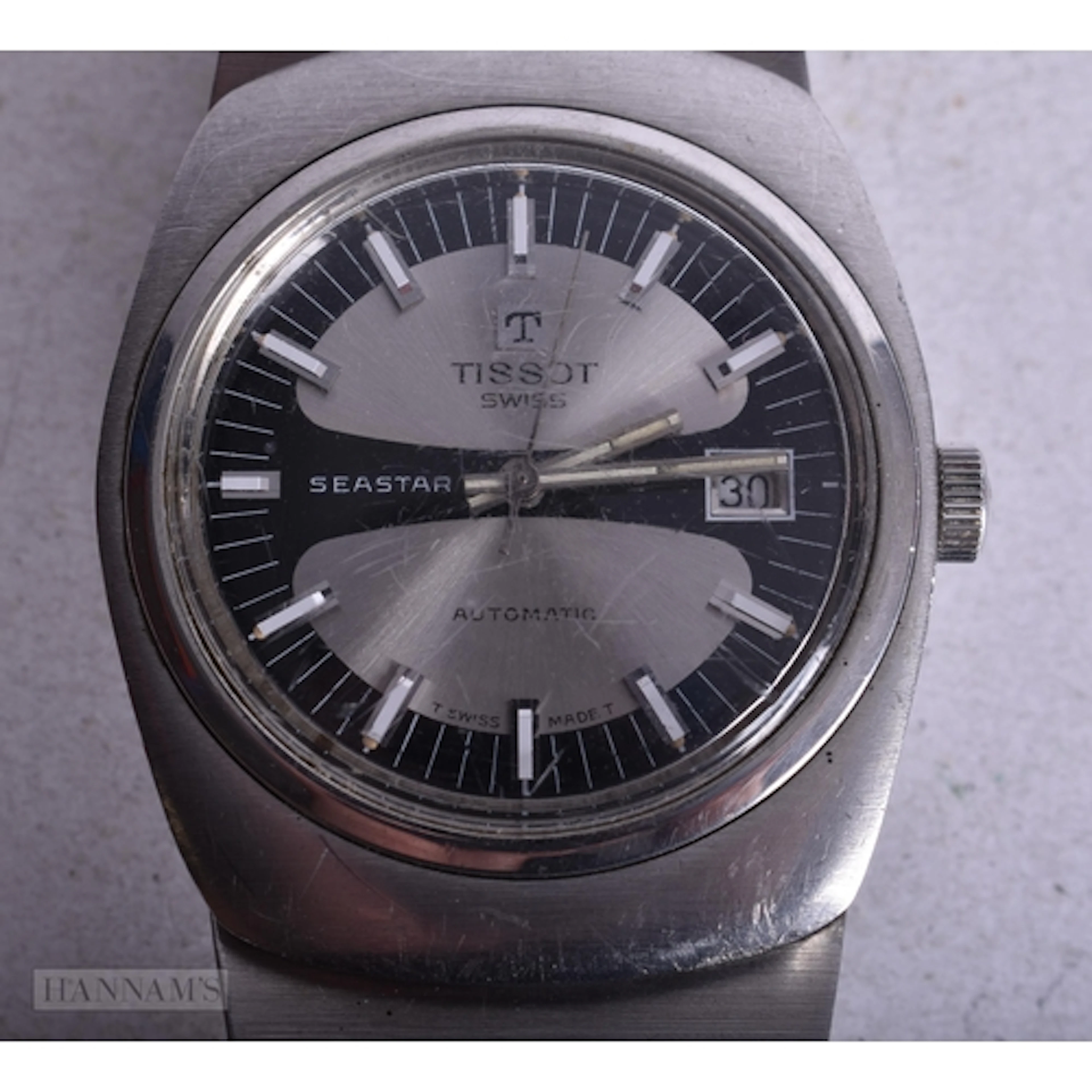 Tissot Seastar Automatic Watch with Two Tone Dial. 4cm incl...