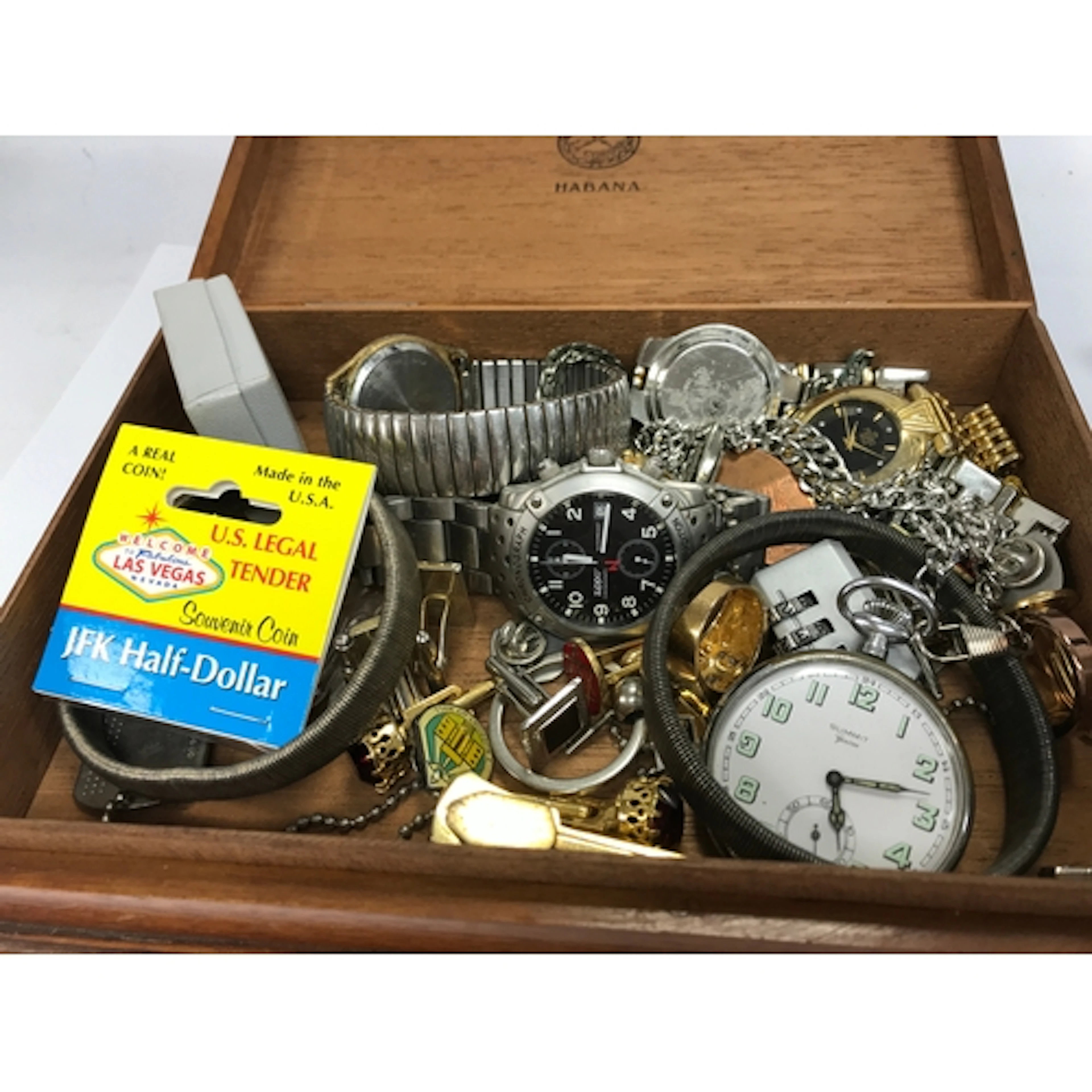 costume jewellery and dress watches