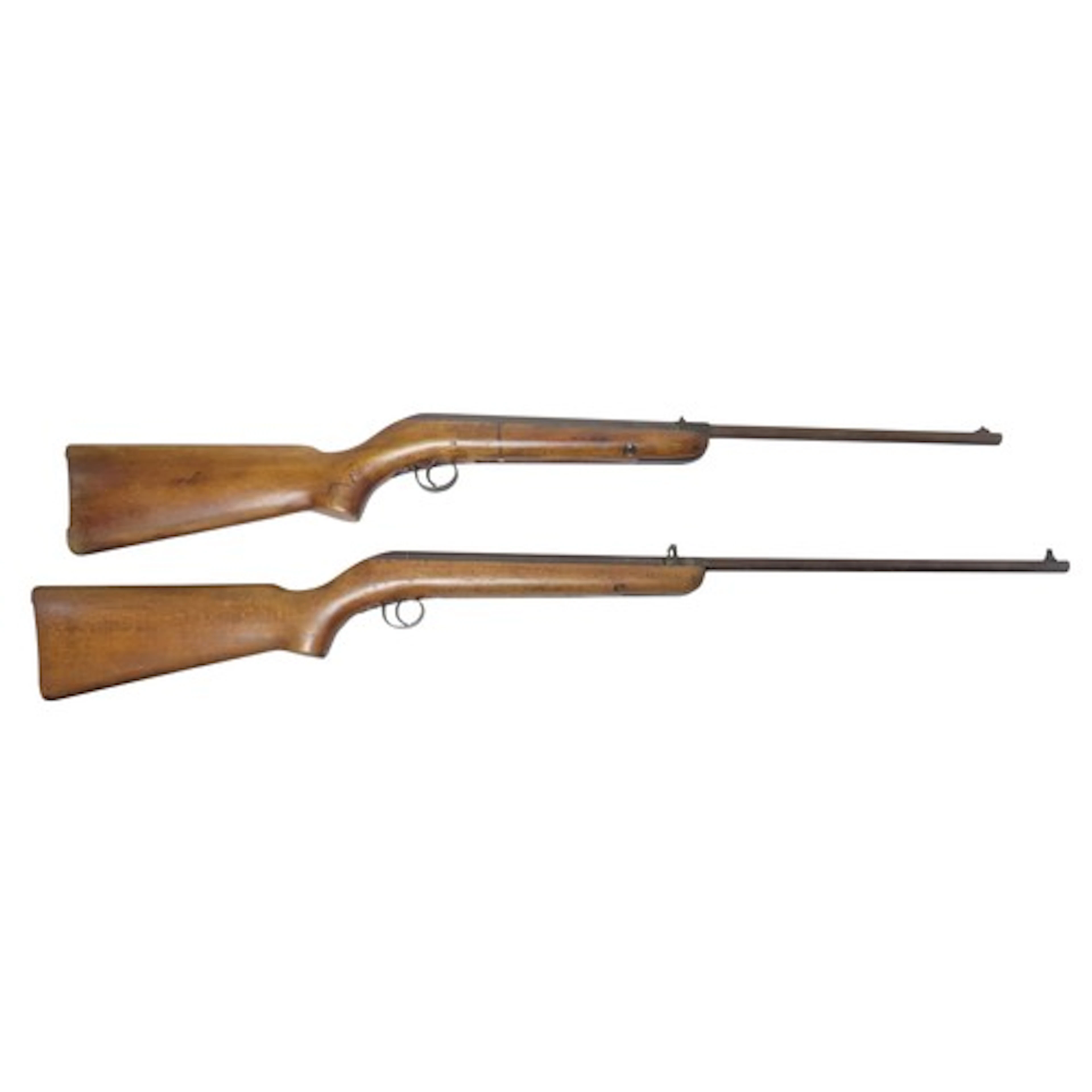 A BSA .177 CADET AIR RIFLE stamped CA86316, two vacant holes...