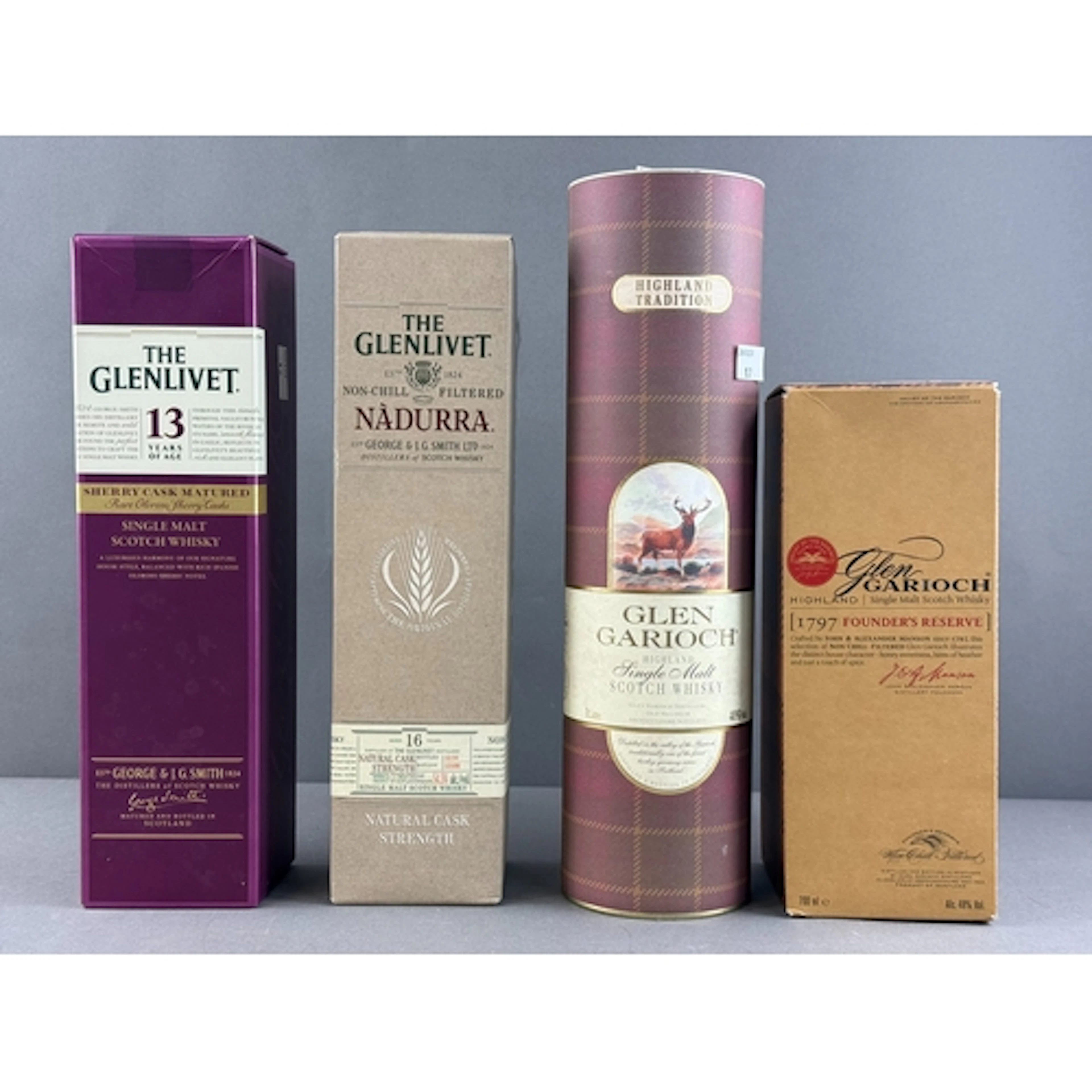 Whisky: Glen Garioch single malt whisky in a tin 1L, Glen Ga...