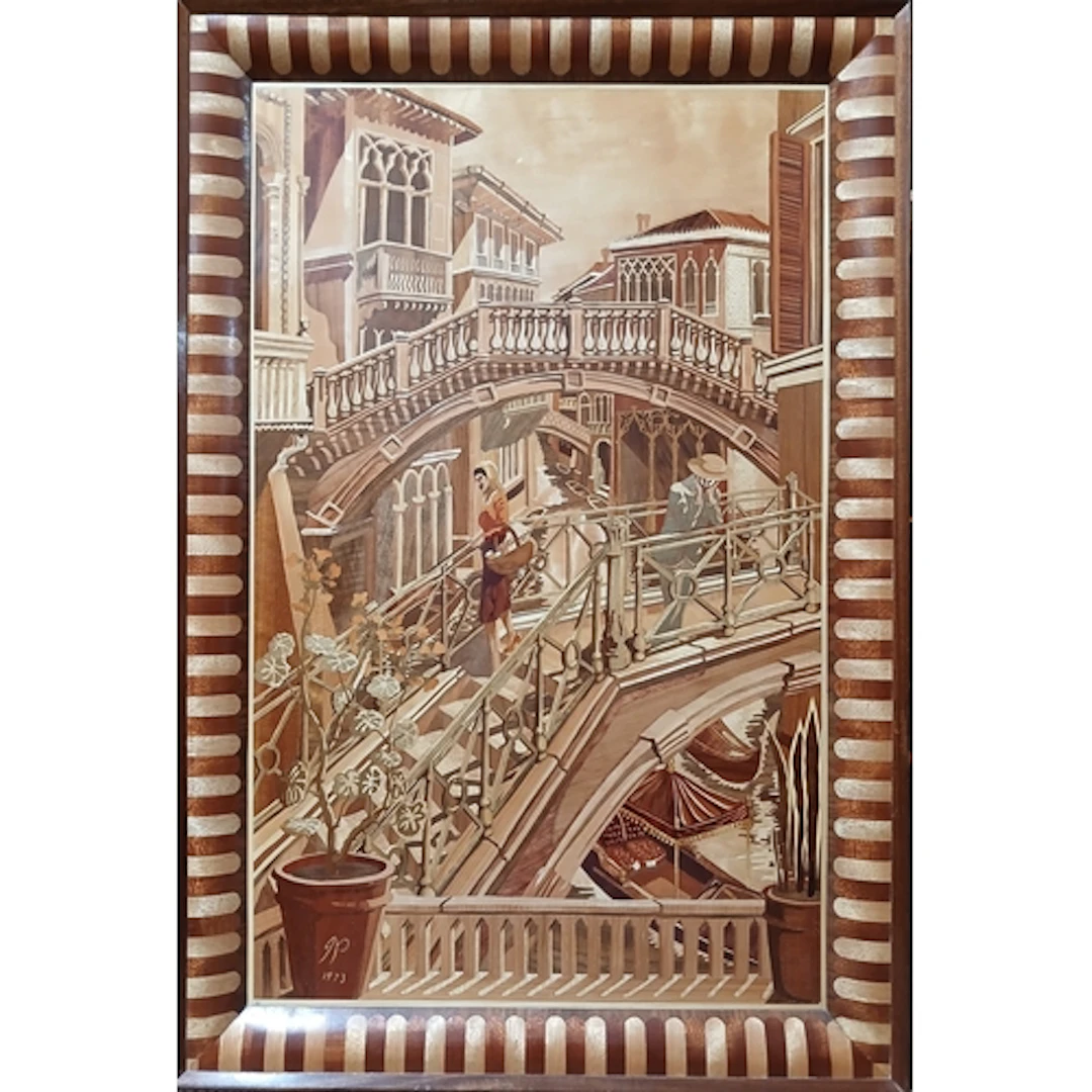 John Southworth Prescott (b1939), untitled, Venetian scene, ...
