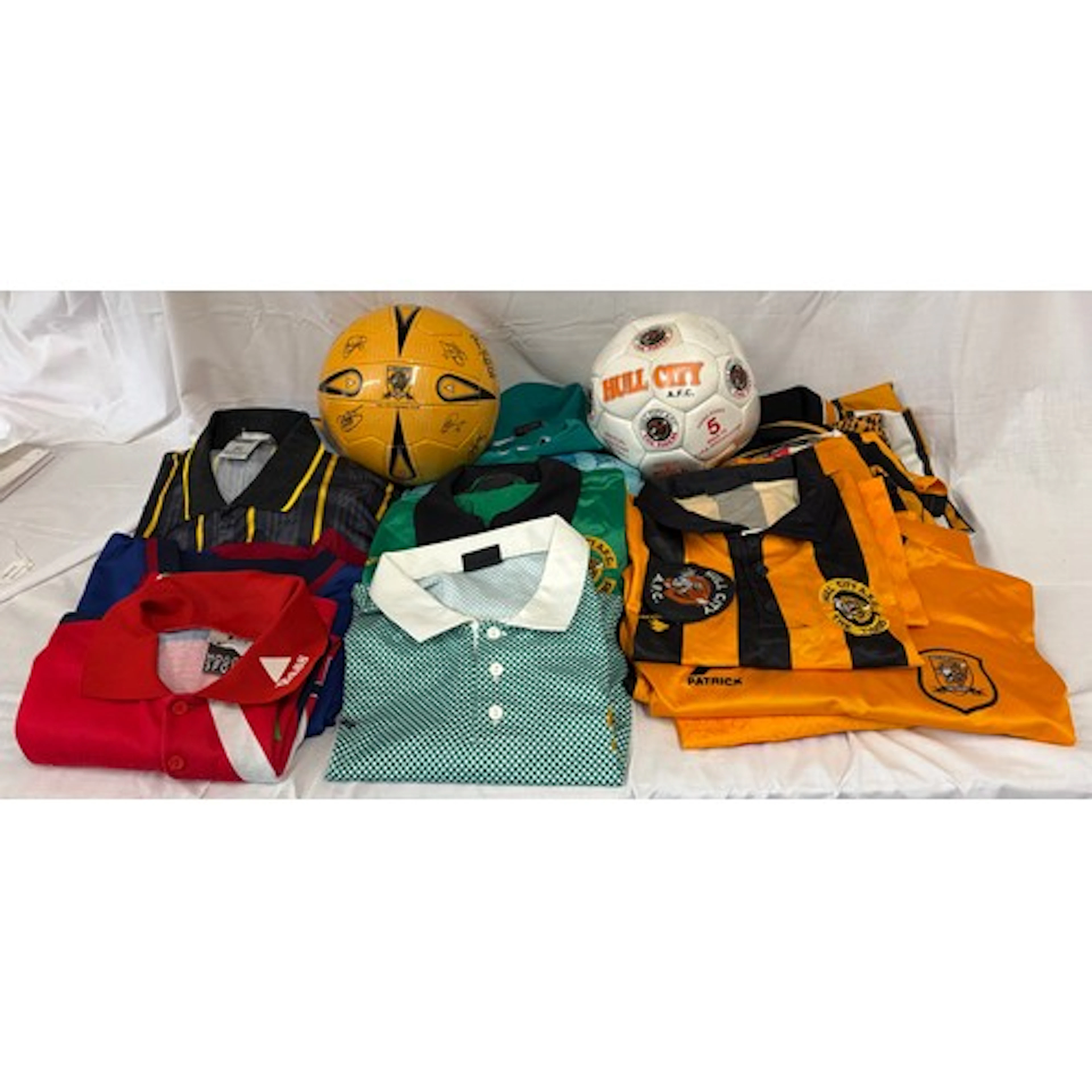 Of Hull City interest, two official souvenir signed football...