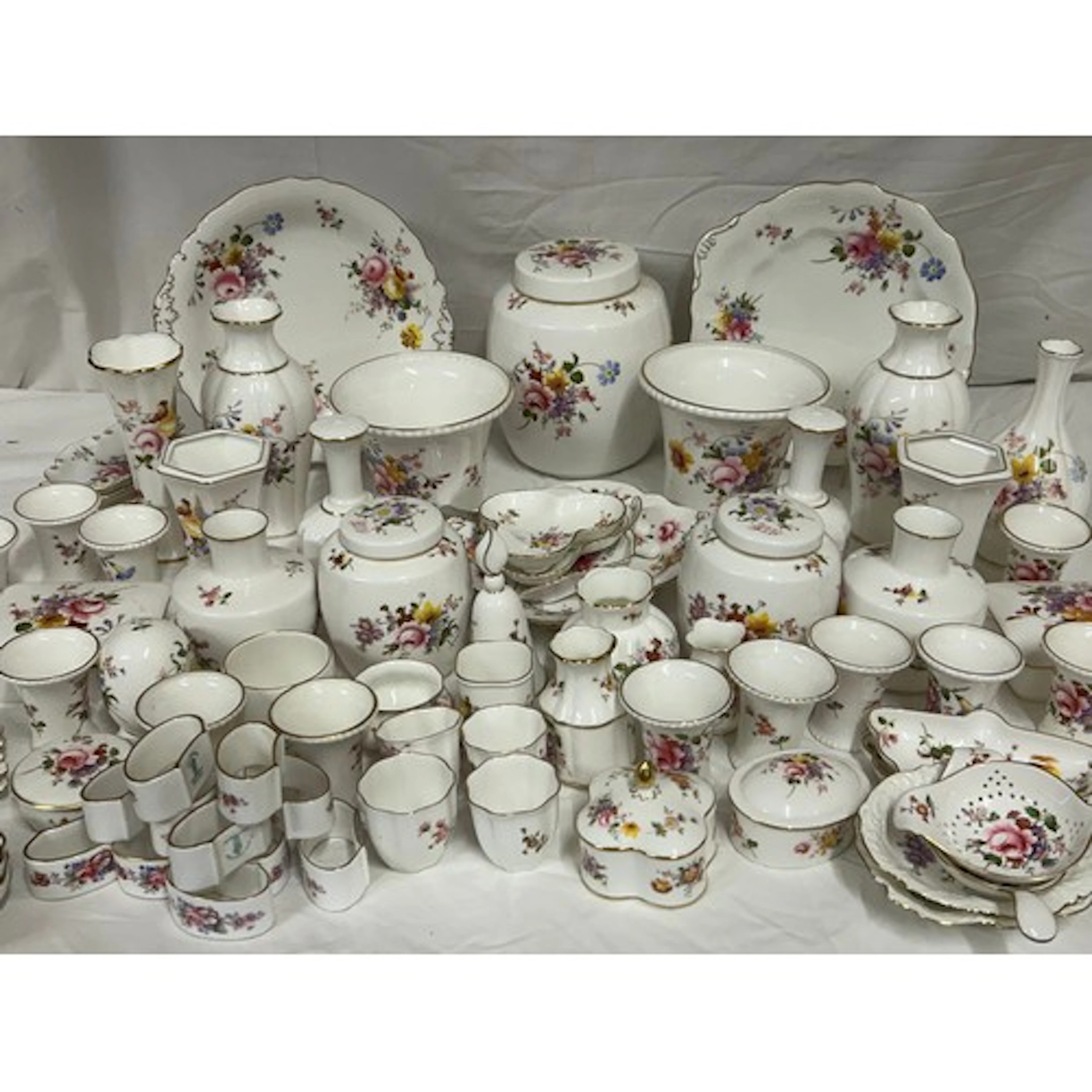 A large collection of Royal Crown Derby Posies pattern compr...
