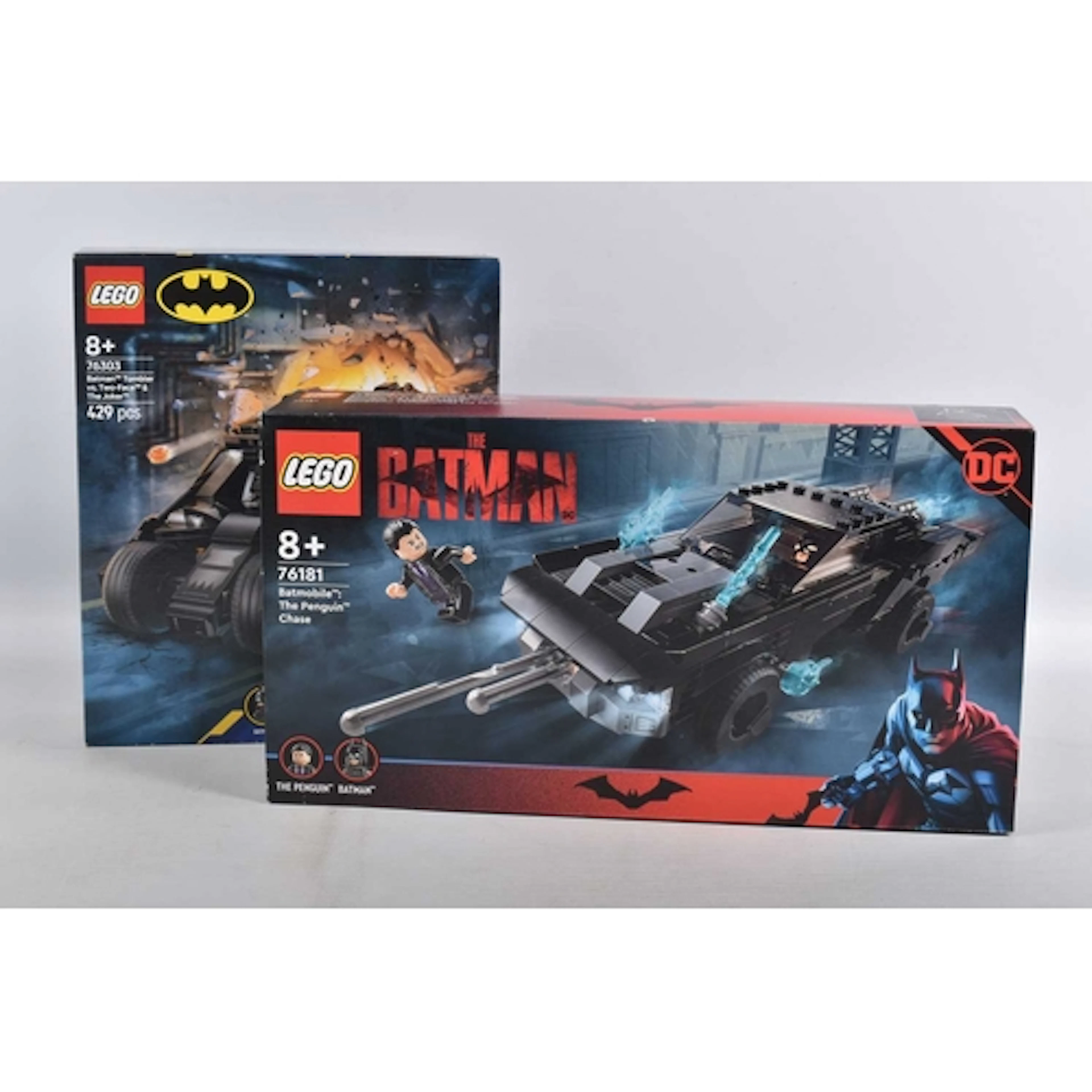 TWO BOXED AND SEALED DC BATMAN LEGO SETS, to include set 761...