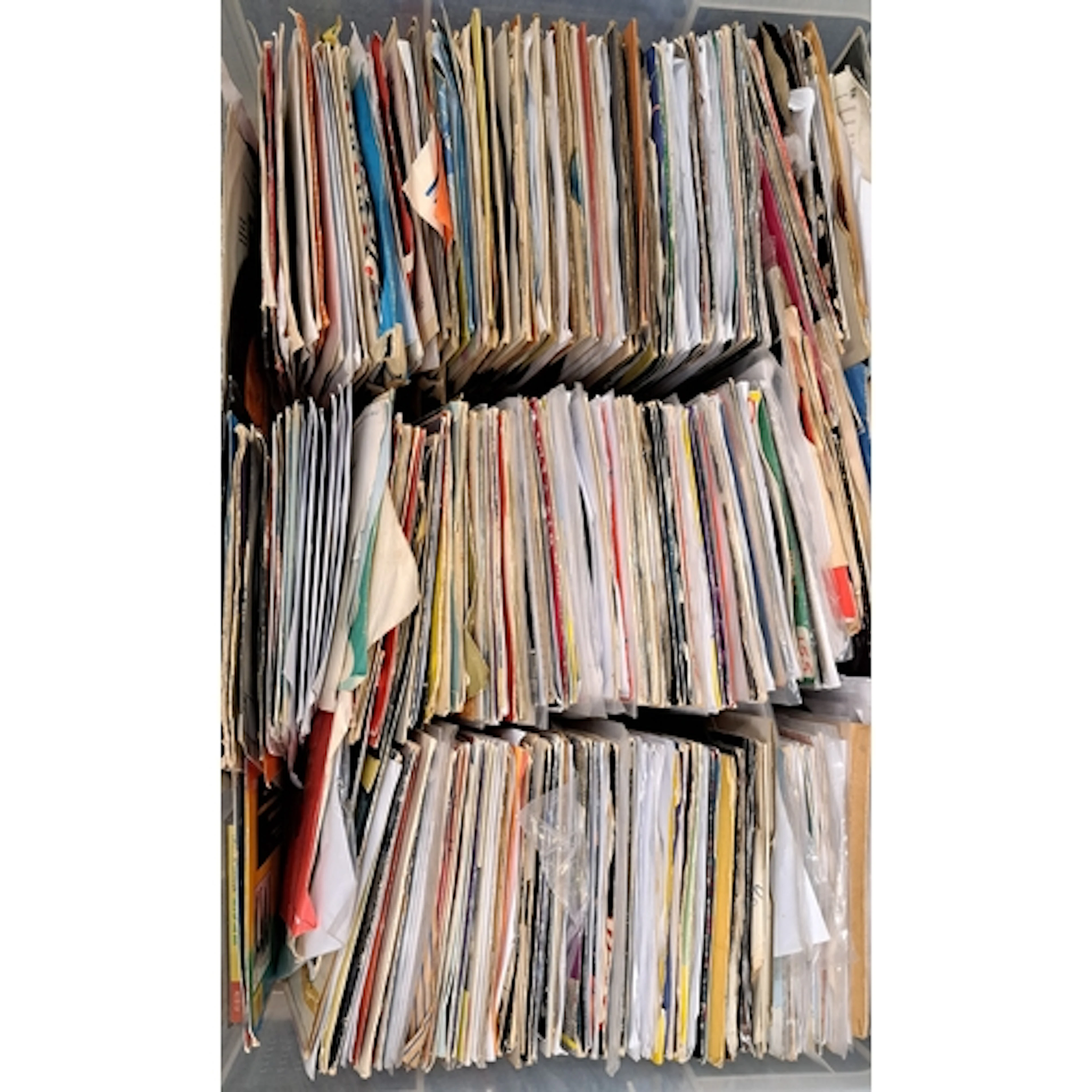 SELECTION OF 7 INCH 45 RPM VINYL RECORDS COMPRISING VARIOUS ...