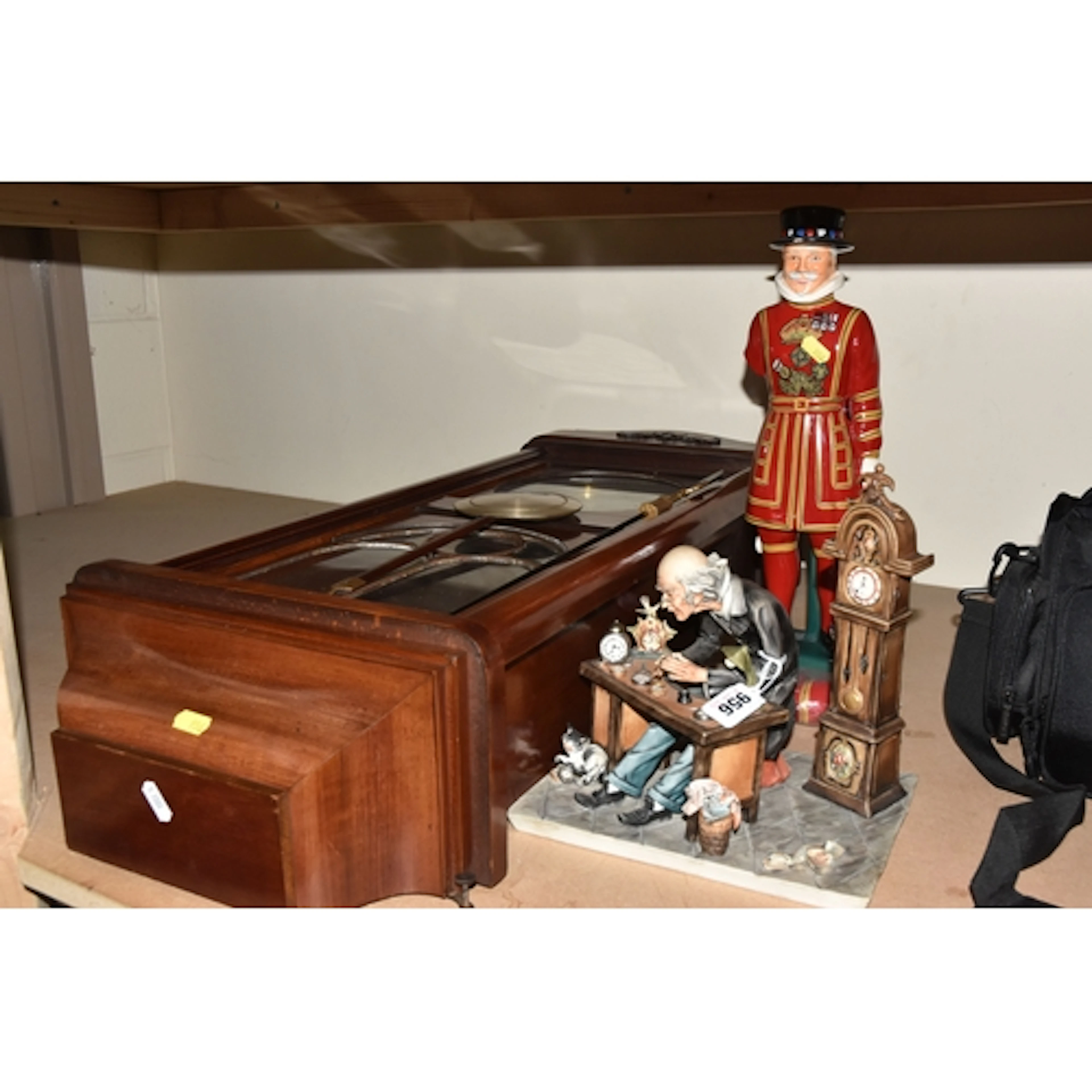 A GROUP OF THREE ITEMS consisting of an early 20th century s...
