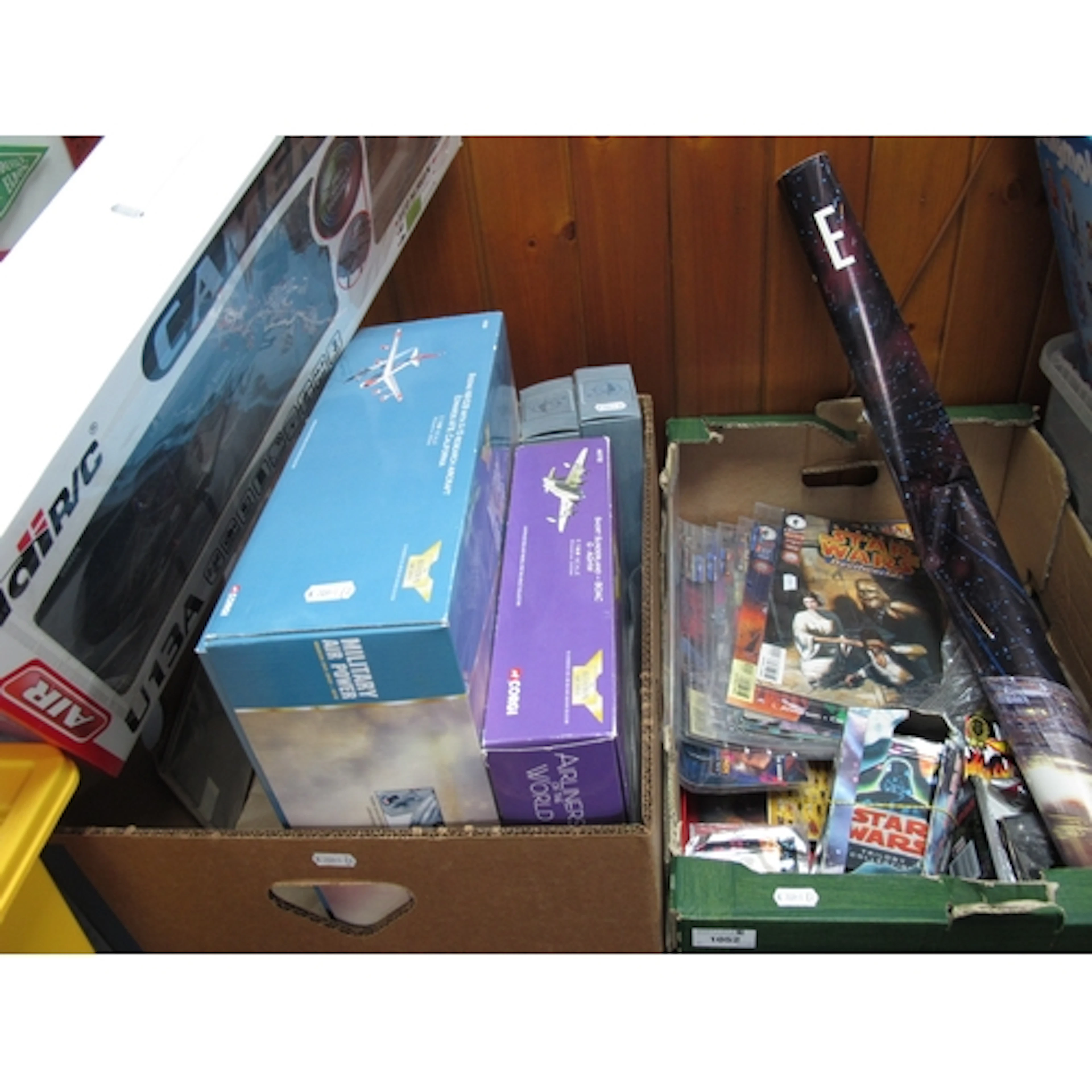 Toys, TV memorabilia and ephemera, including boxed Corgi AA3...