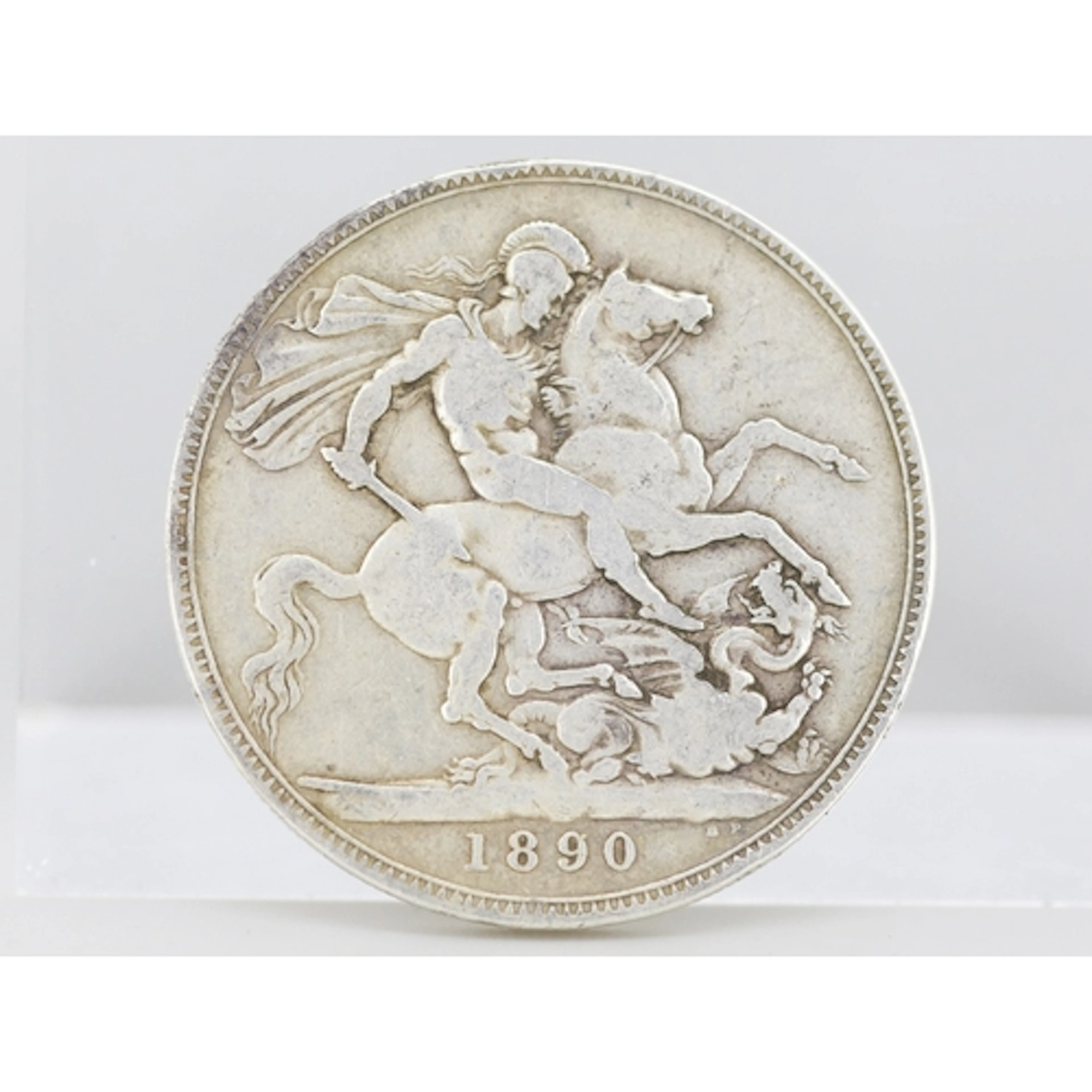 Sterling Silver British Crown Coin, Queen Victoria Jubilee H...
