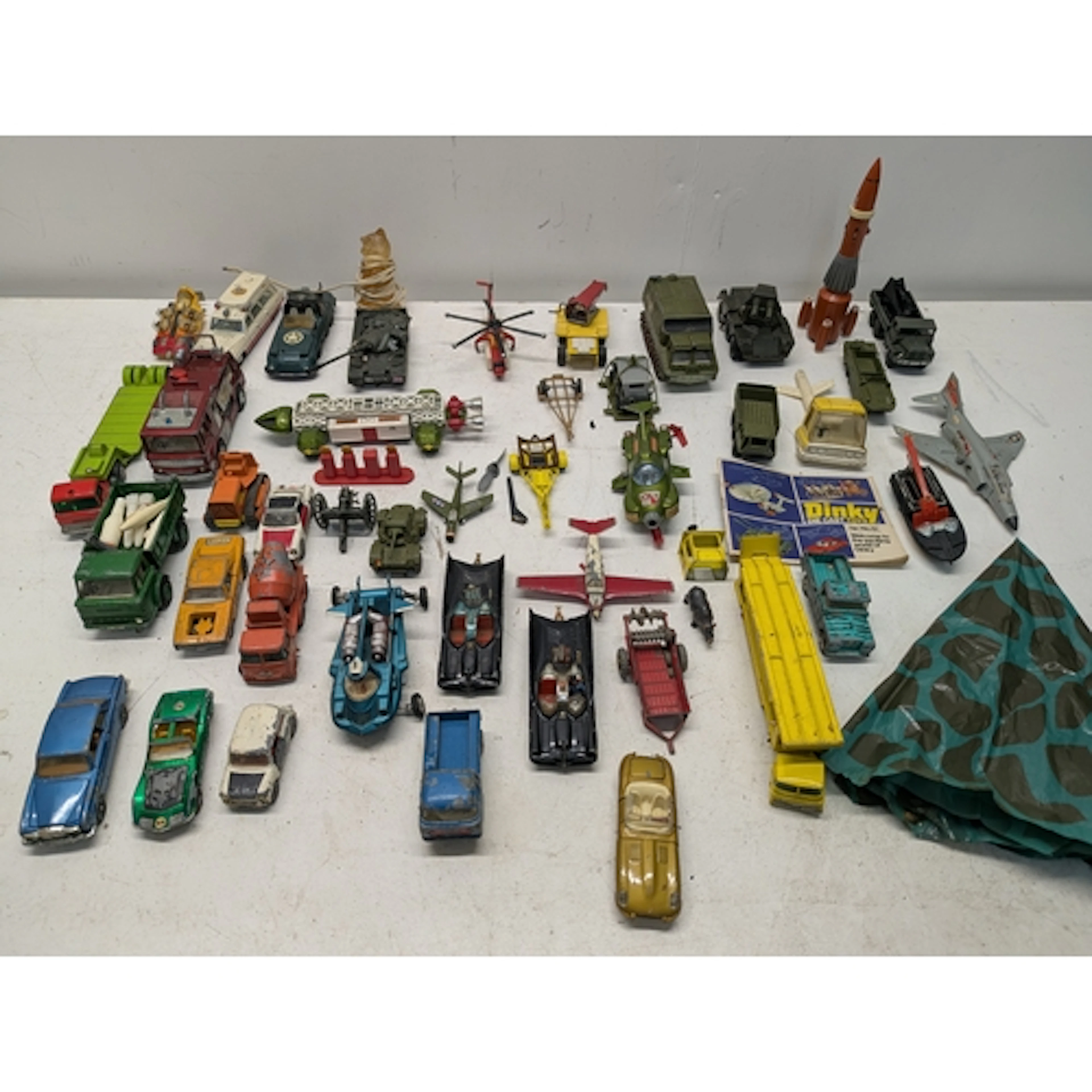 Mainly unboxed and playworn Corgi, all unboxed to include a ...