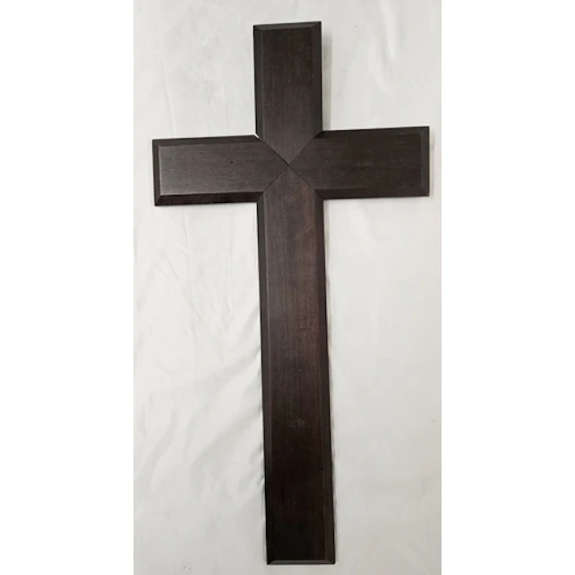 Large Wooden Cross approx. 65cm L