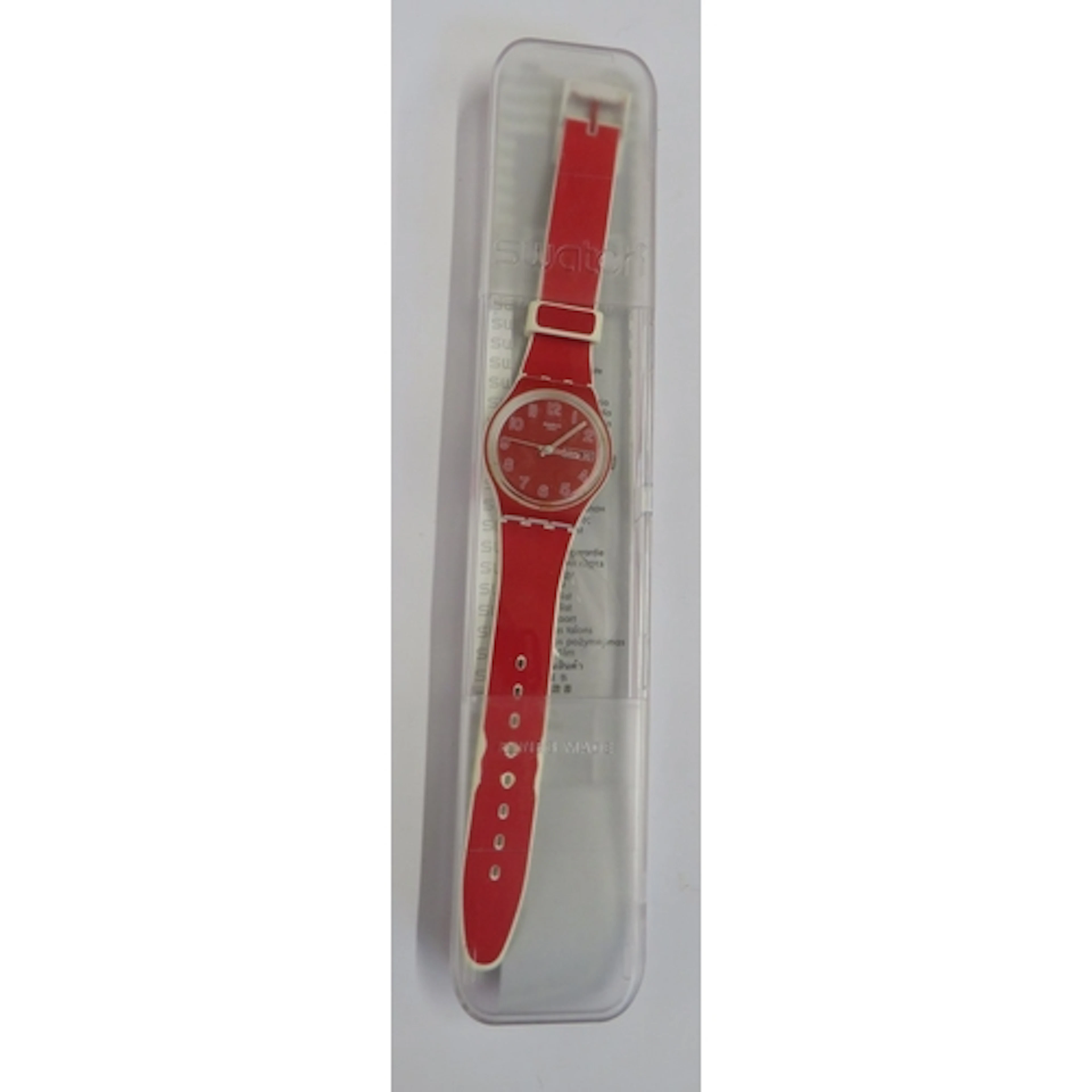 Swatch Poppyfield Watch, cased UNTESTED (LD2)