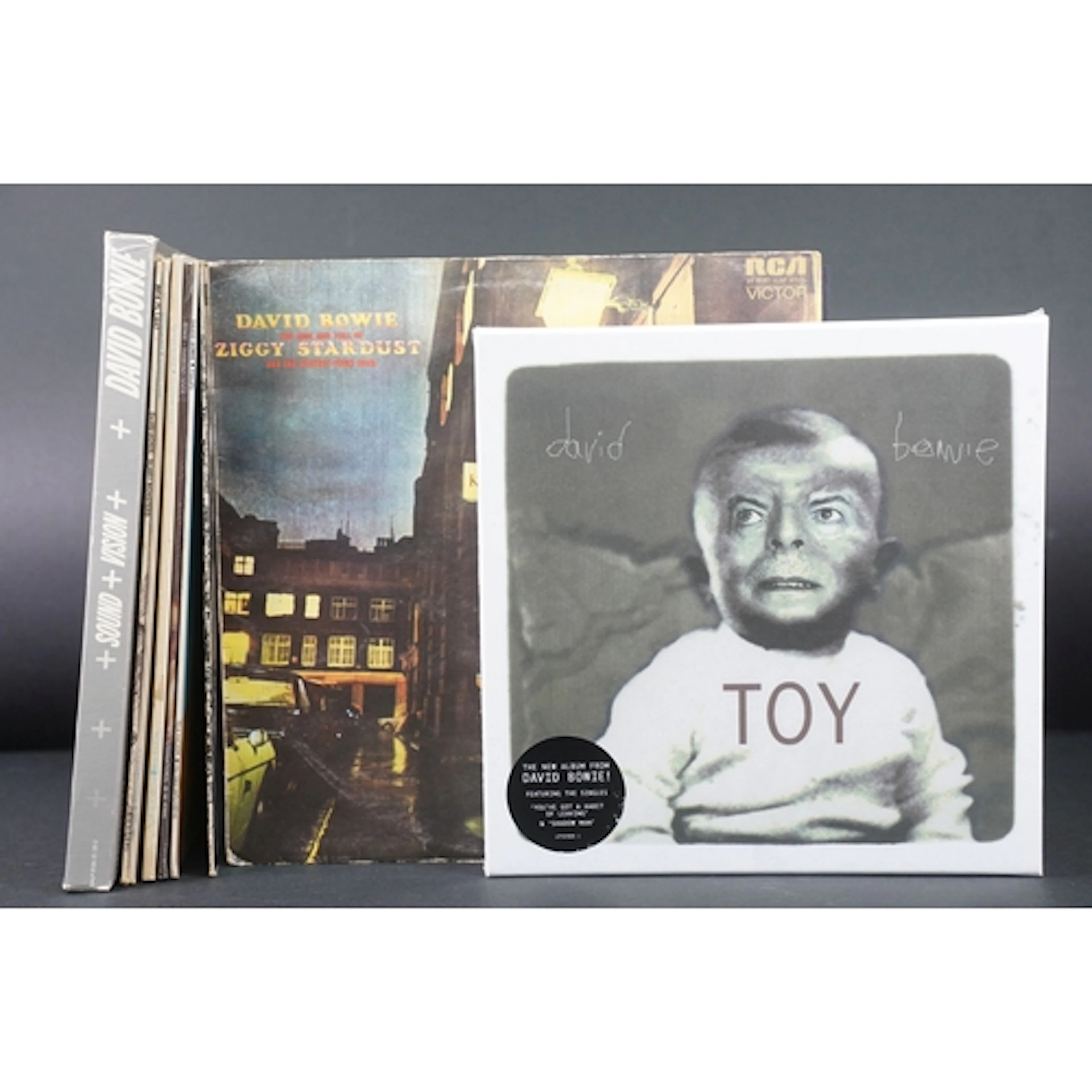 Vinyl - 7 David Bowie LPs and 2 box sets to include Sound + ...