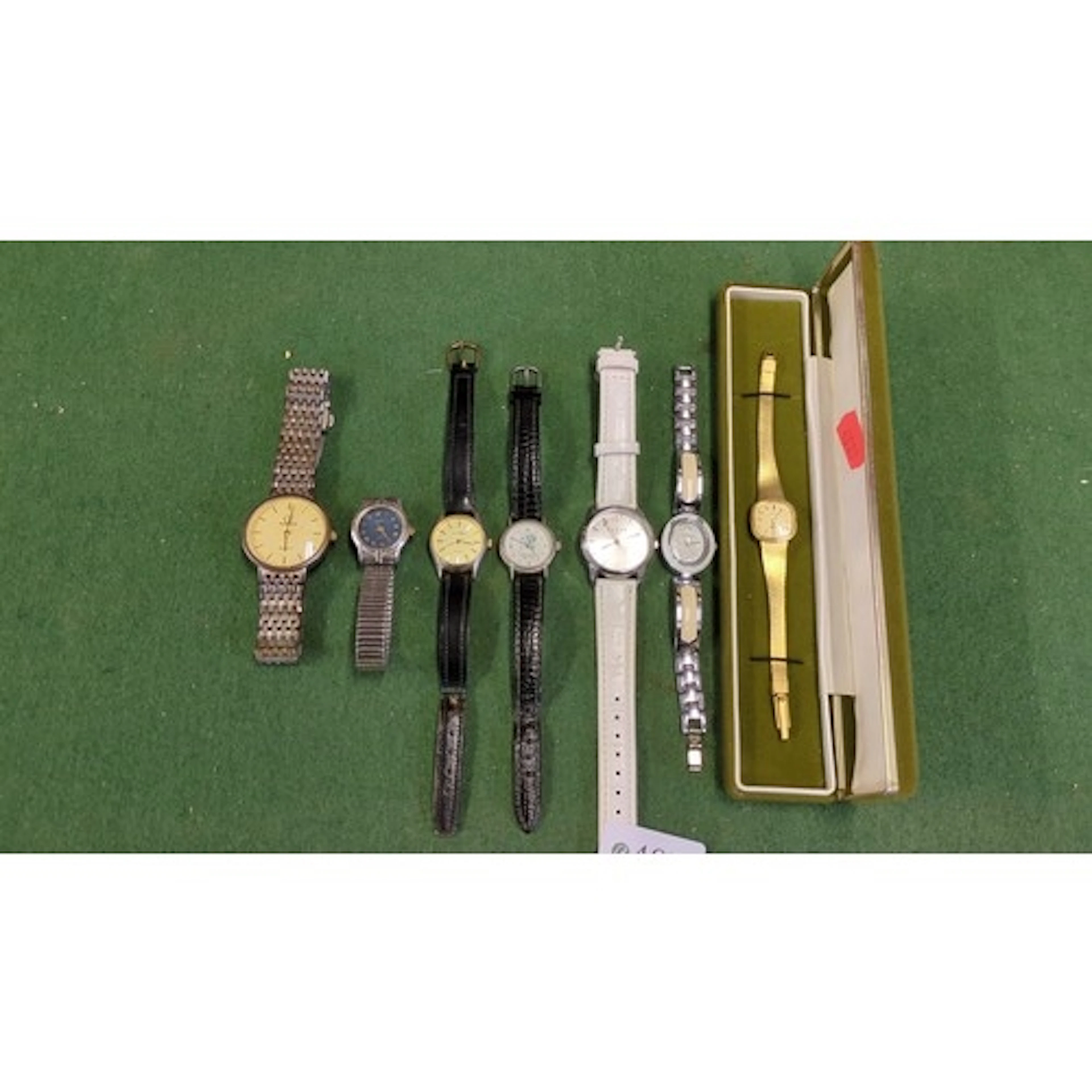 A group of quartz wristwatches, including examples signed C6...