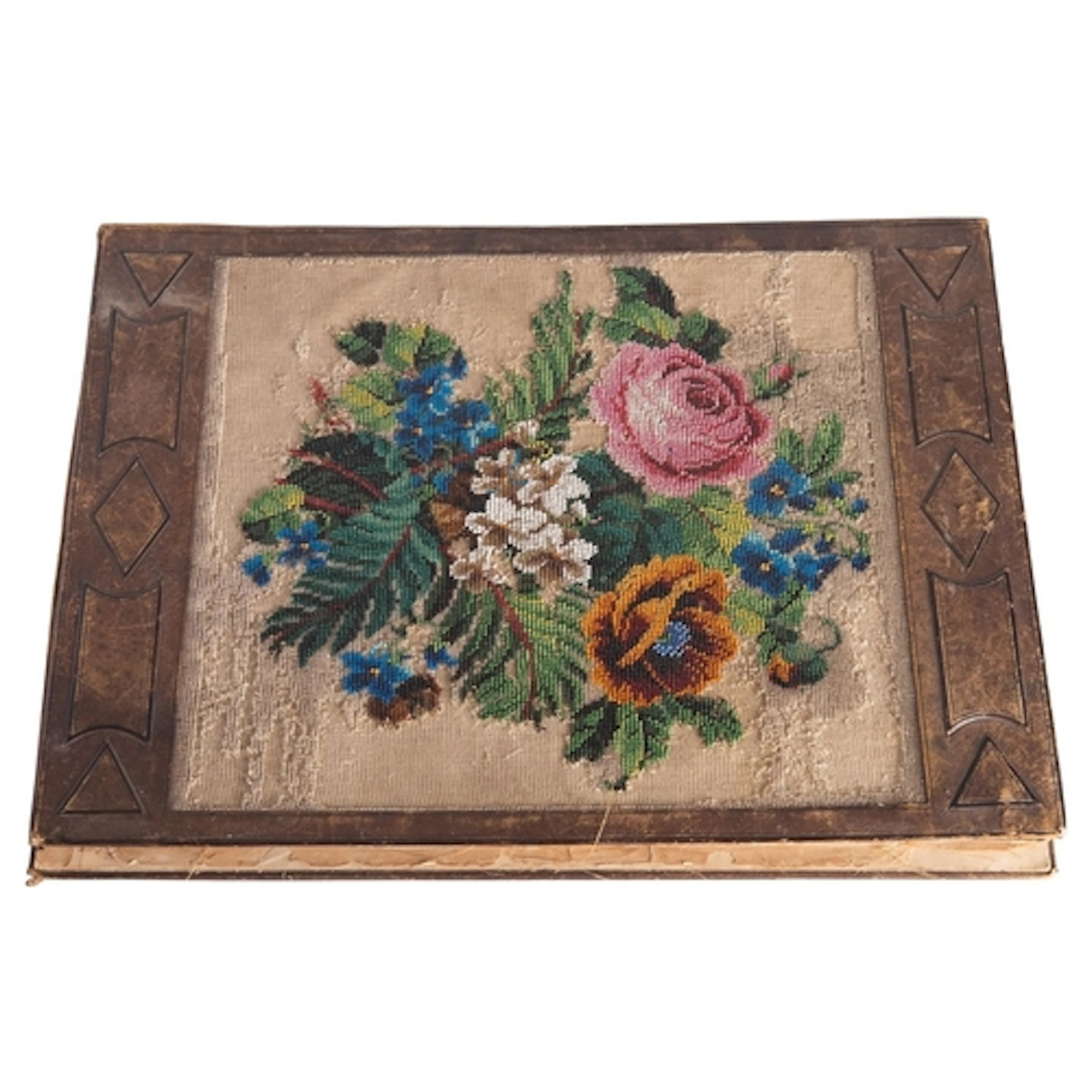 SUVOROV, Alexander Arkadyevich. An embossed leather presenta...