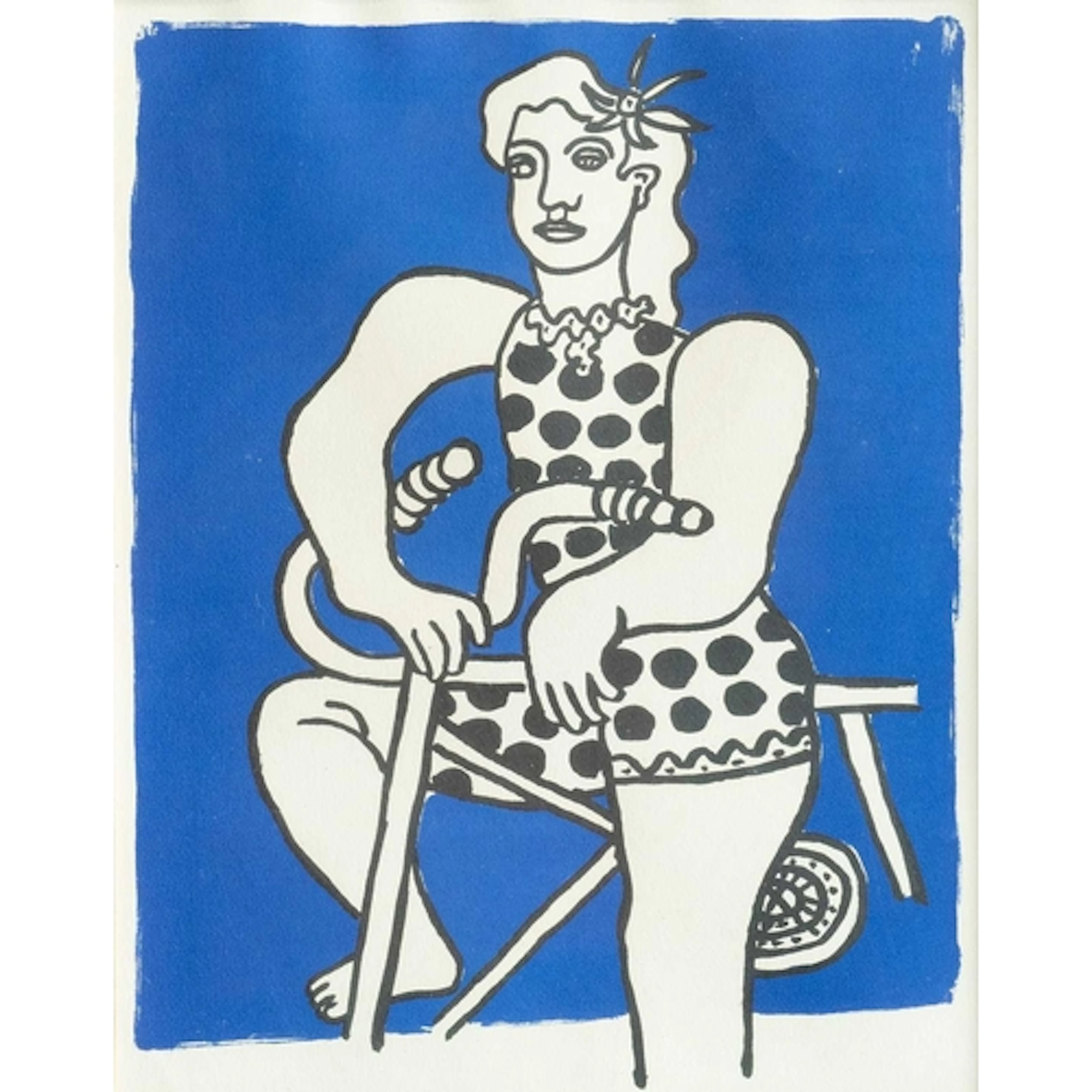 Fernand LÉGER (1881-1955) Cirque (1950) Colour lithograph on...