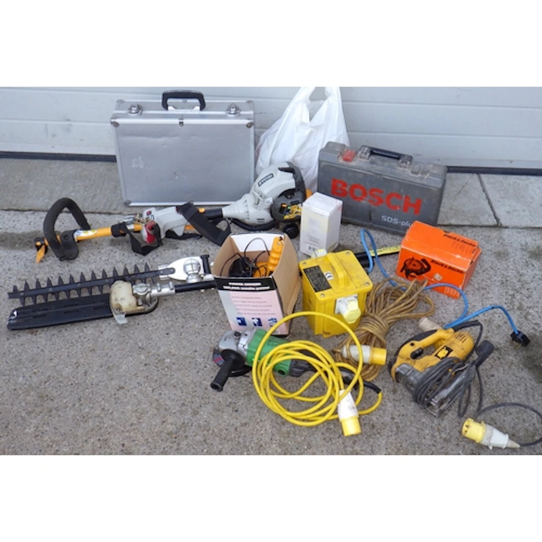 A qty of various tools