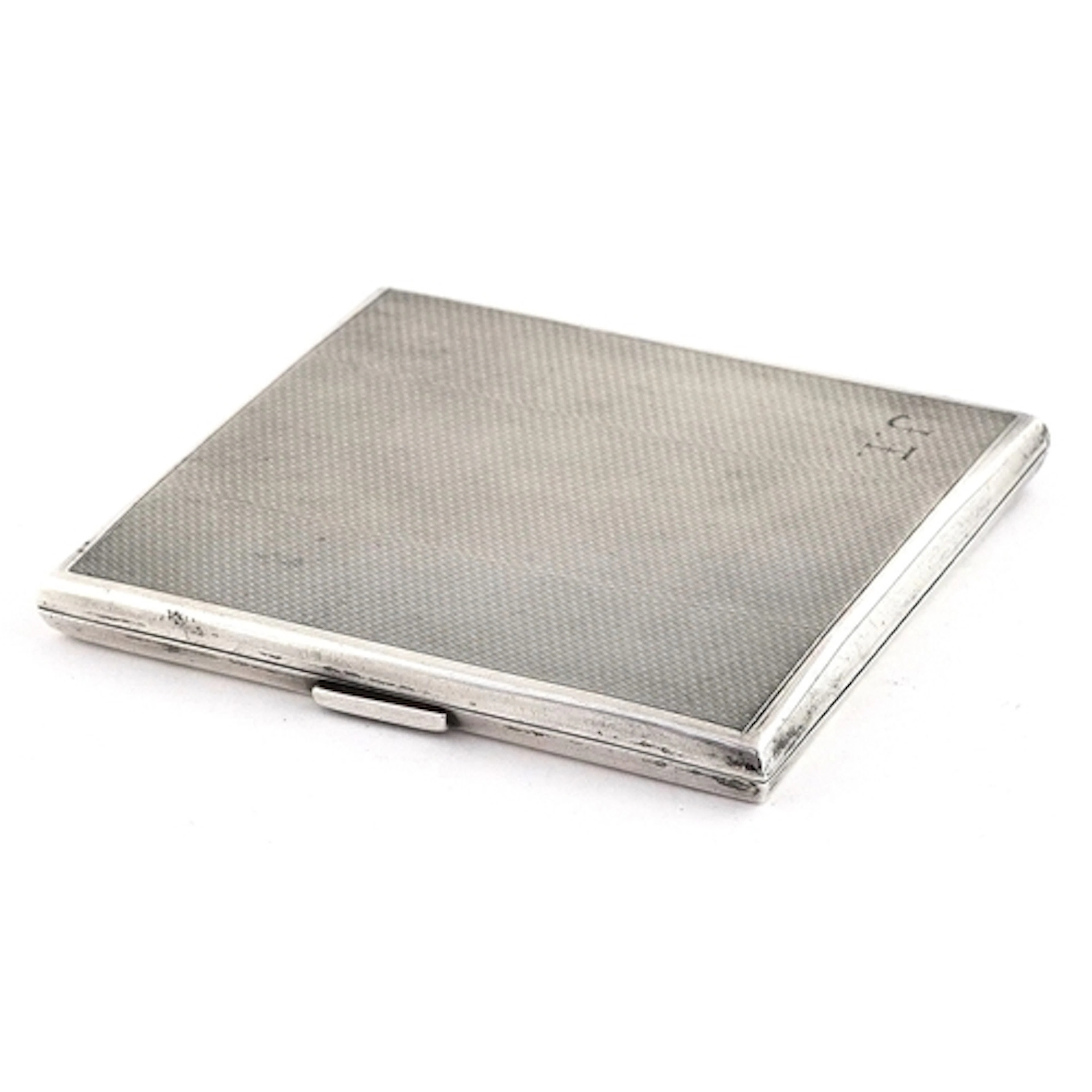 E J Trevitt & Sons Ltd., George V silver engine turned cigar...