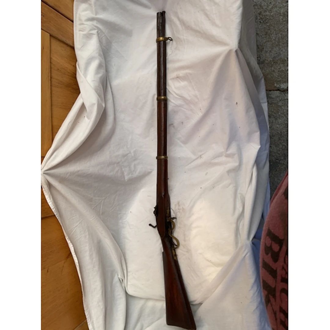 Large calibre Matchlock musket.