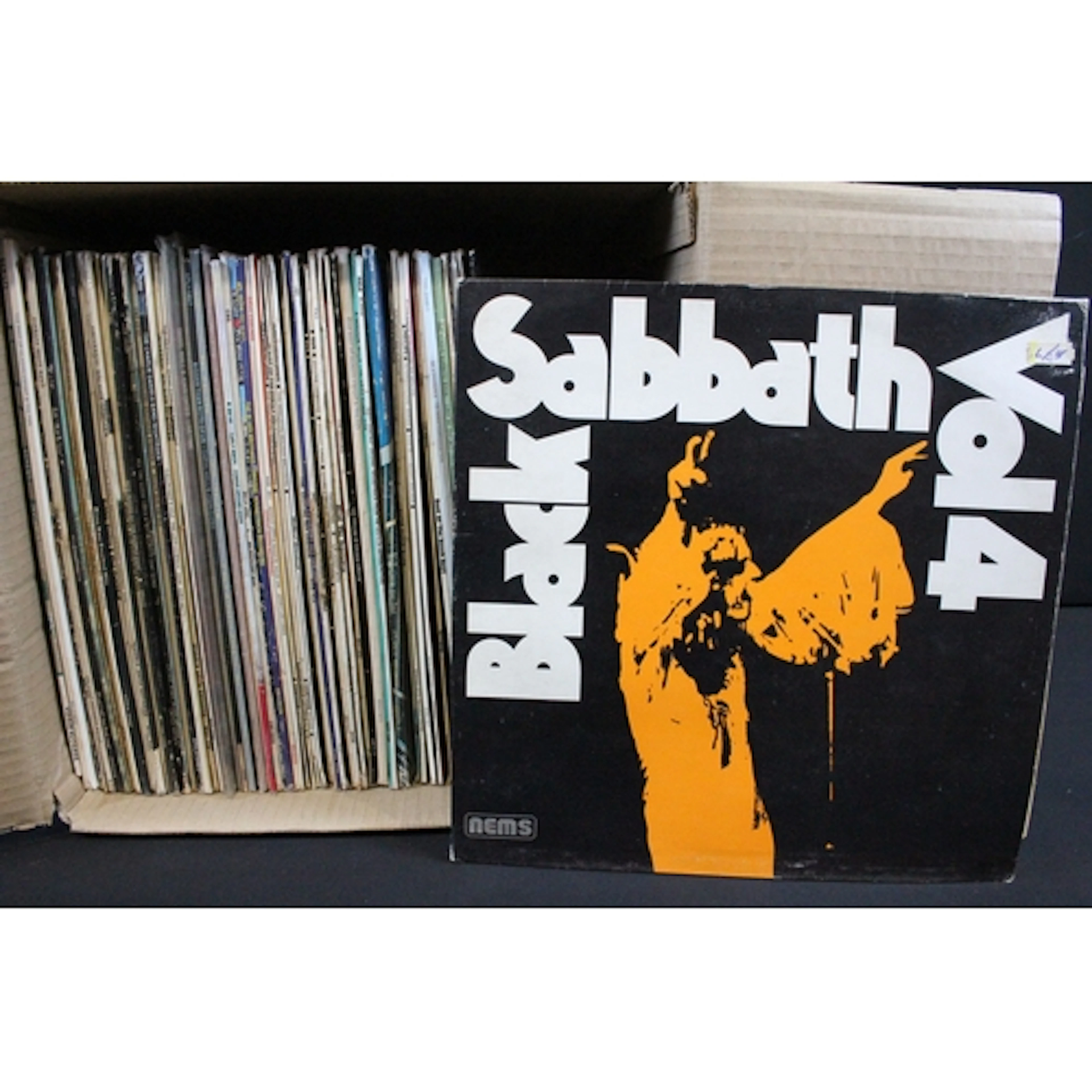 Vinyl - 70 Rock & Pop LPs to include Black Sabbath, King Cri...