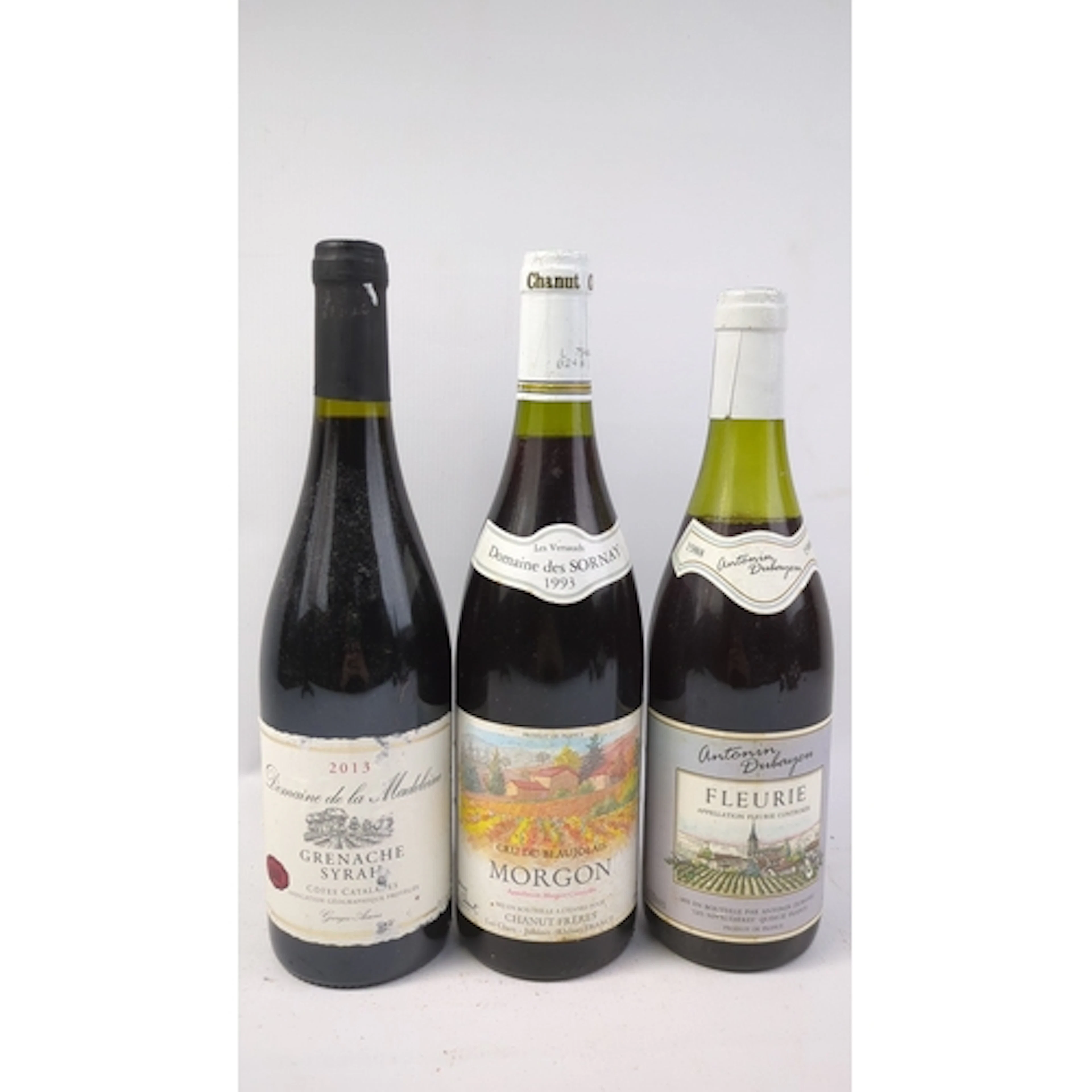 3 x bottles of French red wine: Domaine de la Madeleine Gren...