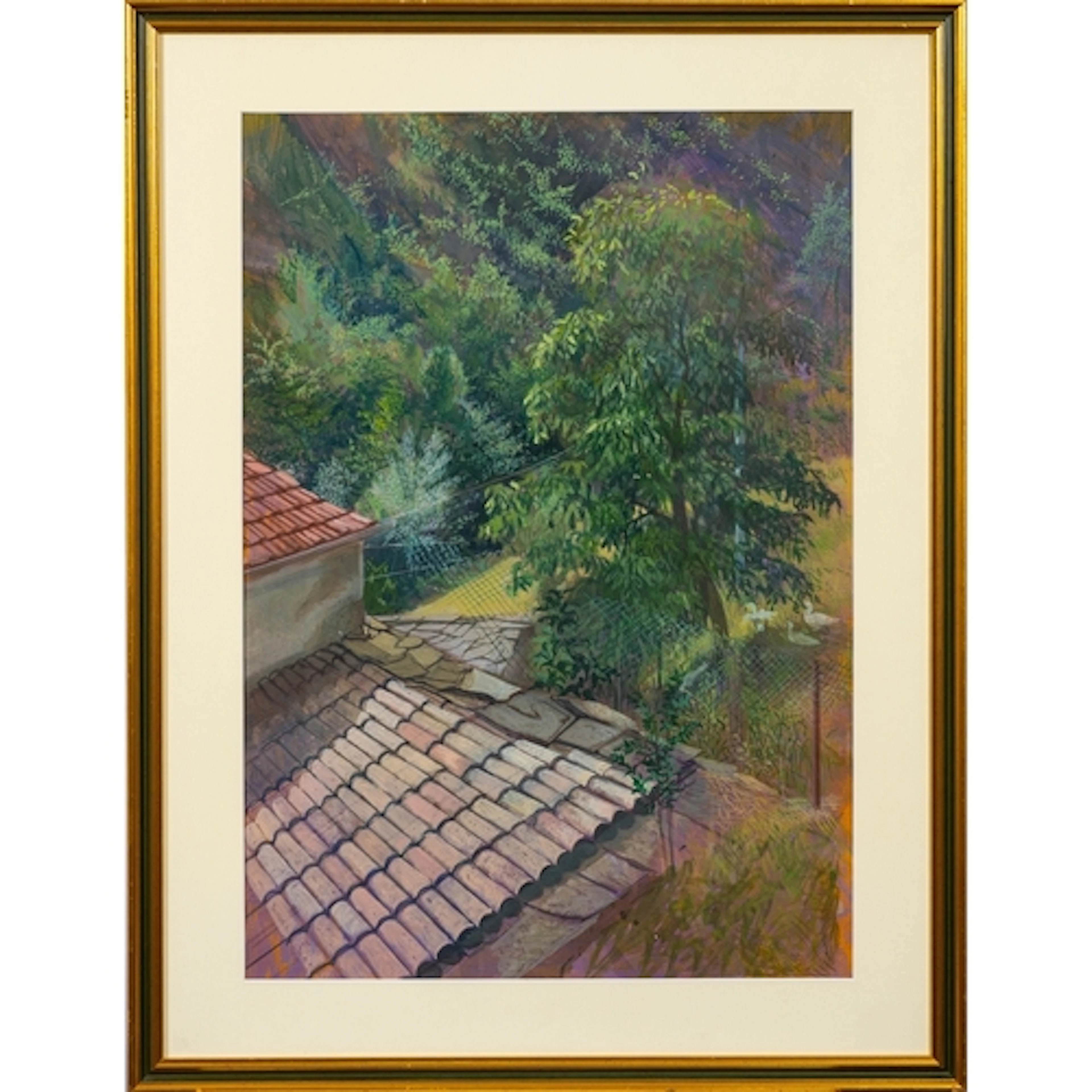* Mike Gorman (British, 1938-2022) - 'Walnut Tree Italy' - ...