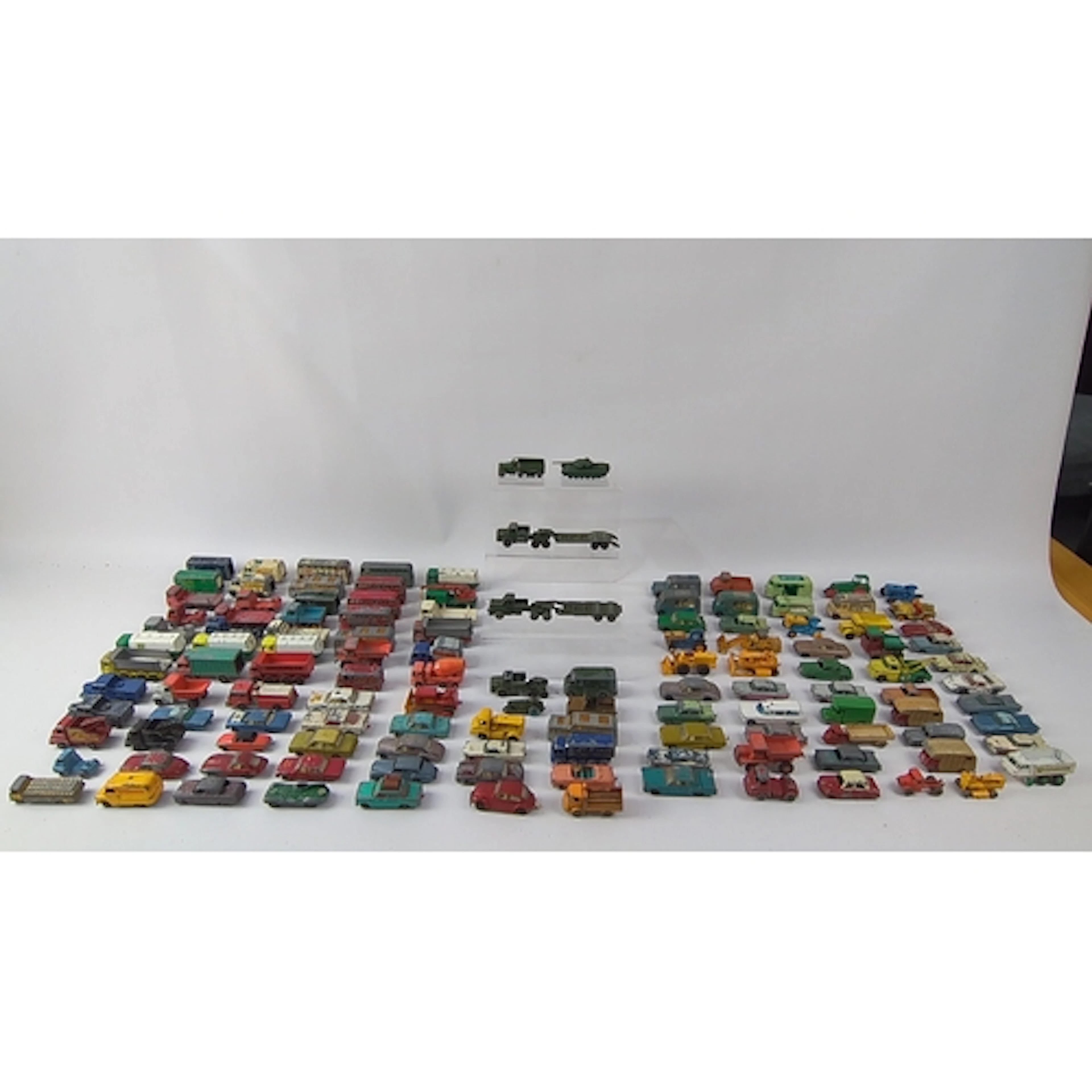 A collection of vintage Matchbox die-cast model vehicles, in...